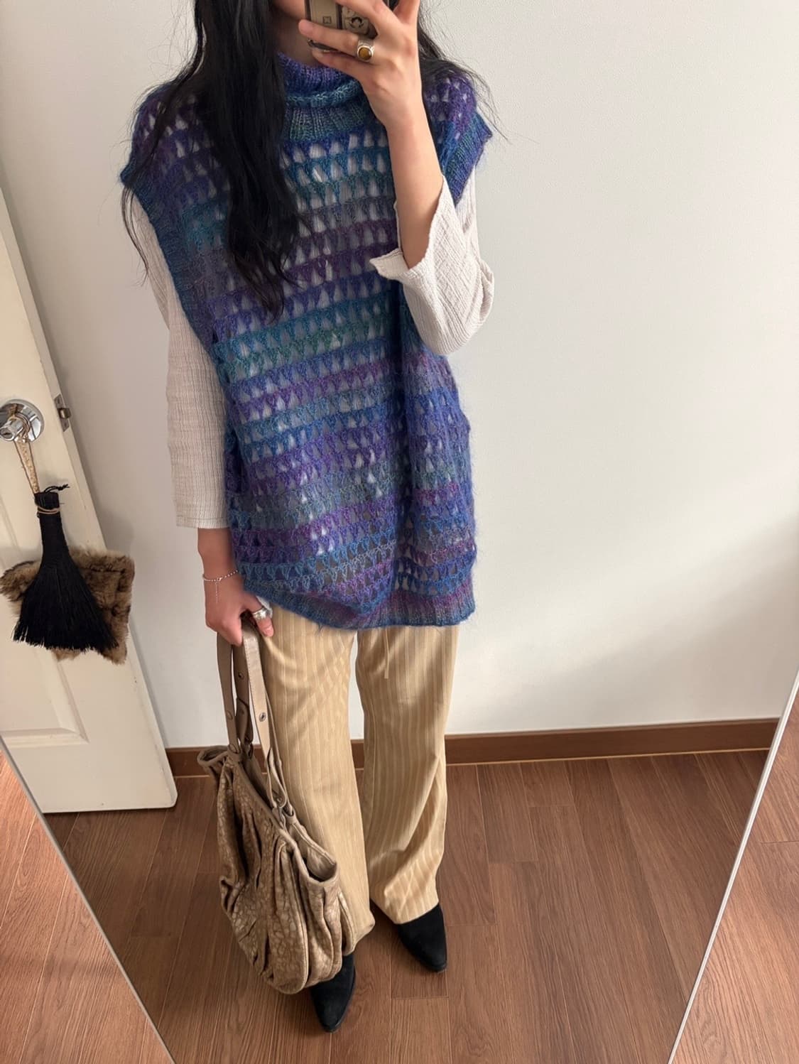 turtleneck knit vest 상품이미지6