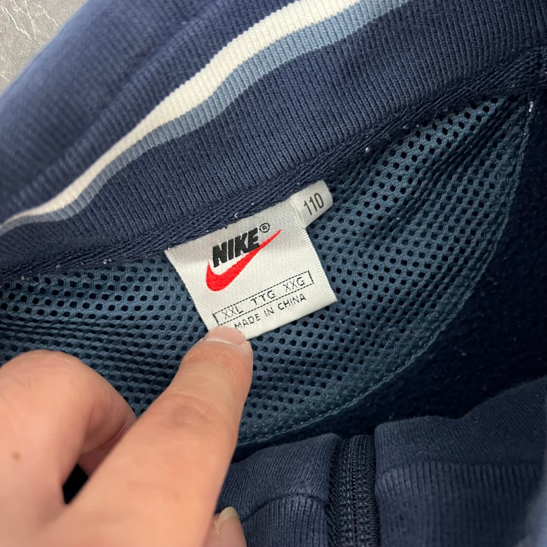 나이키 스우시 90s 하프 집업 스웻 맨투맨 상품이미지5