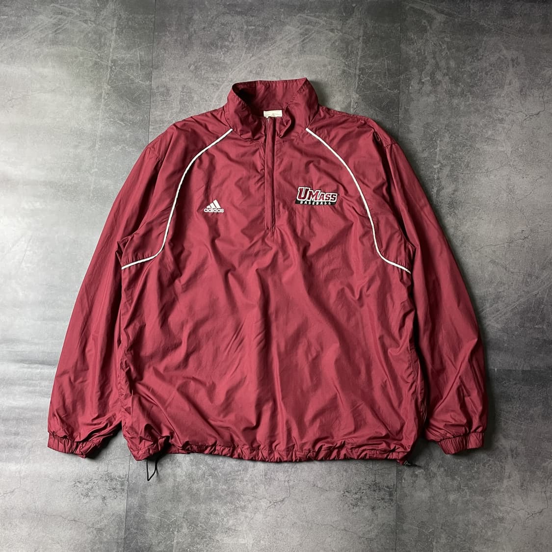 ADIDAS 00s 아디다스 빈티지 와인 윈드브레이커 상품이미지1