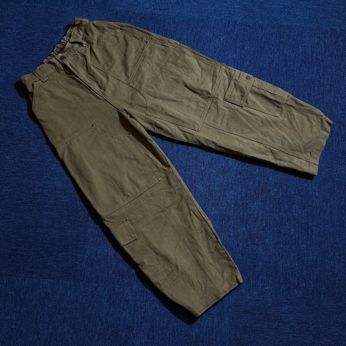 빈티지 포켓포인트 코튼팬츠 상품이미지1