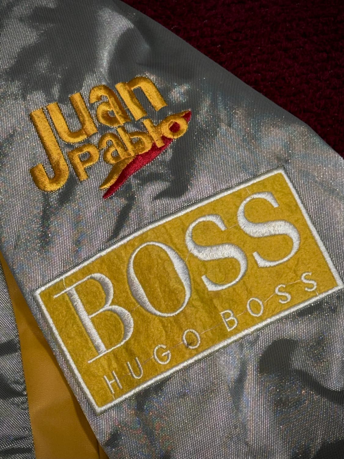 올드스쿨 벤츠 빈티지 레이싱 자켓 L 상품이미지3