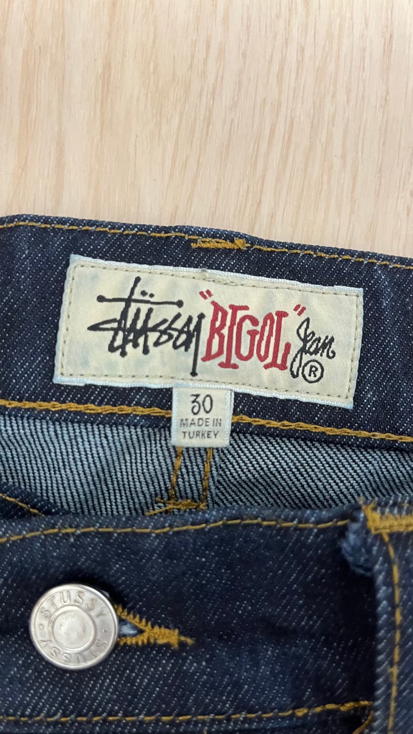 스투시 빅올진 린스드 인디고 30 상품이미지3