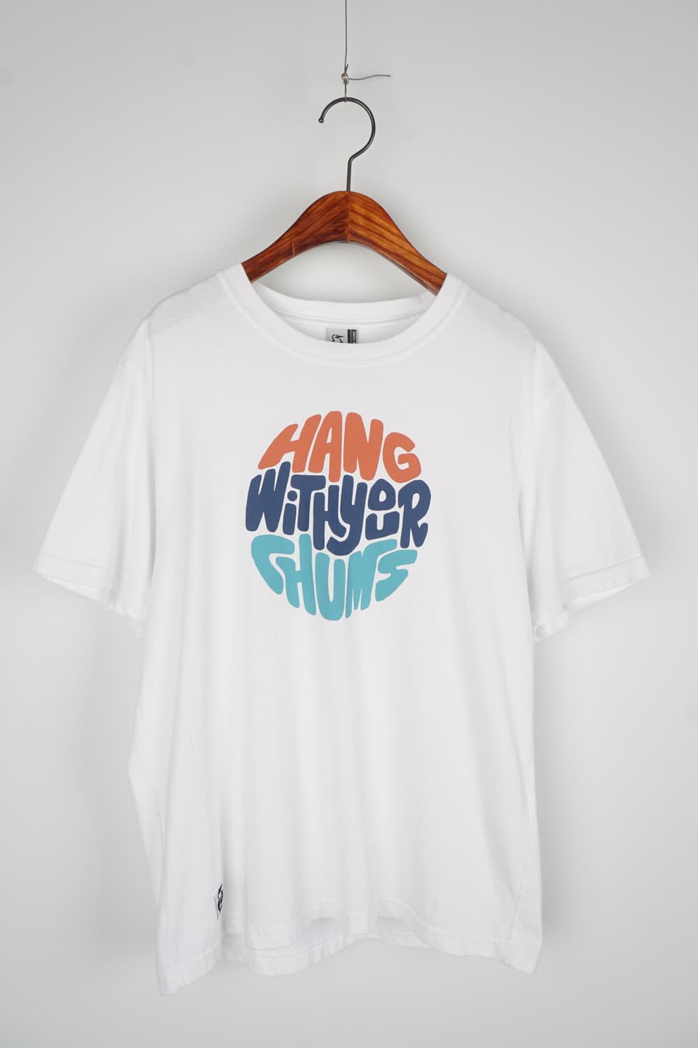 CHUMS circular printing T-shirt 상품이미지1