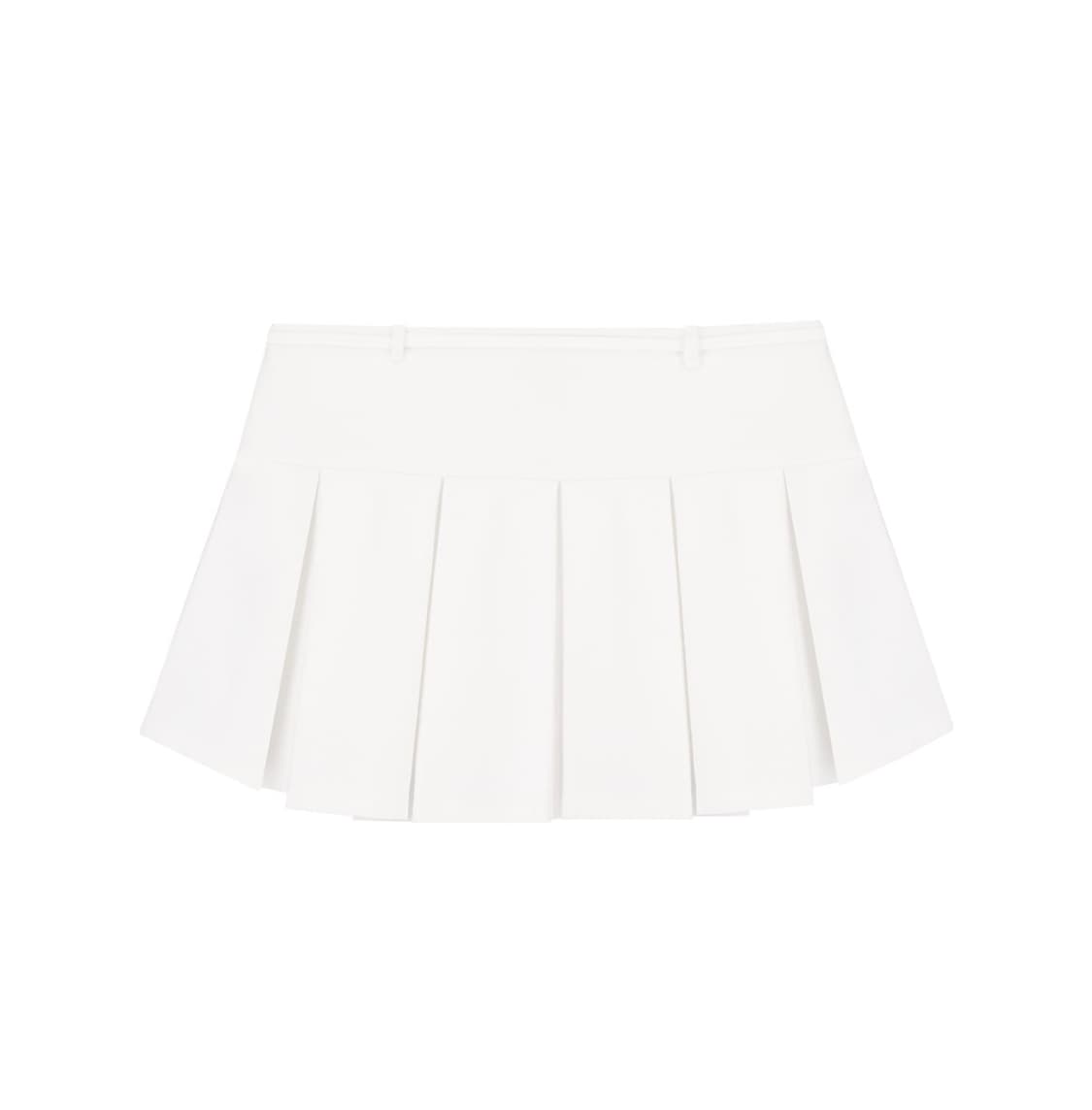 클리시어 허깅 리본 플리츠 스커트 상품이미지2