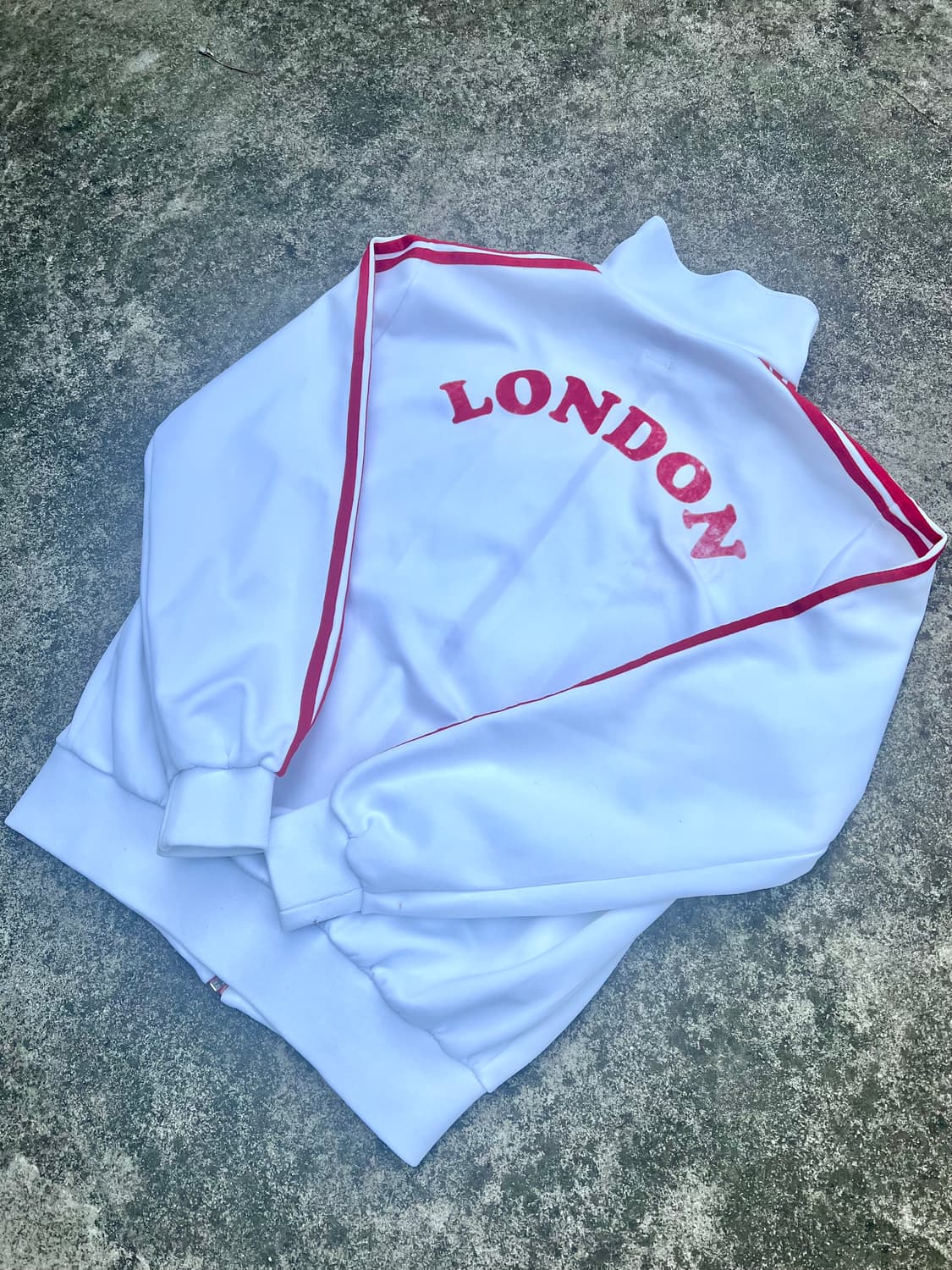 LONDON ADIDAS JACKET / 런던 레터링 트레이닝 집업 상품이미지1