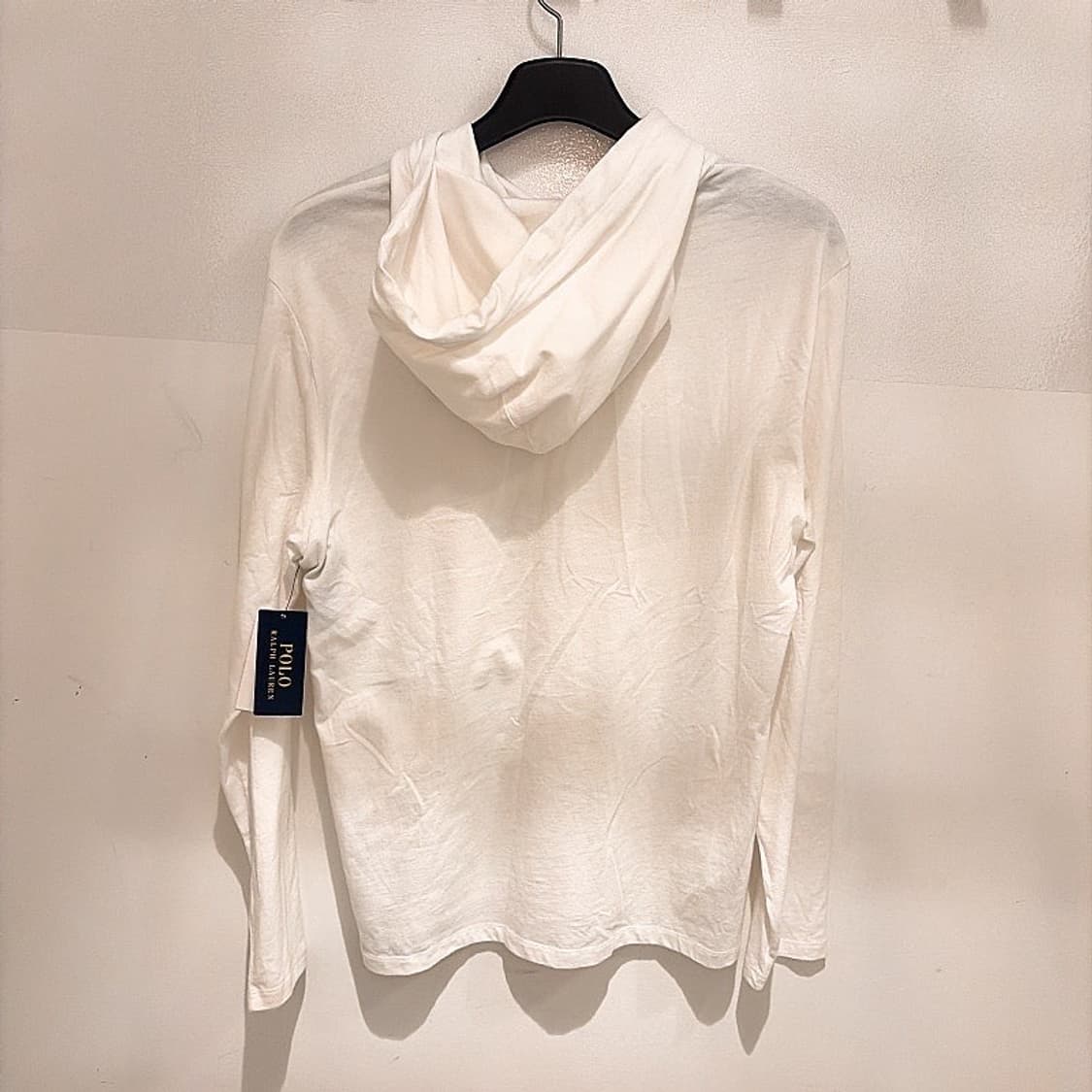 (정품/새상품) 폴로 랄프로렌 남성 화이트 후드 롱슬리브 상품이미지2