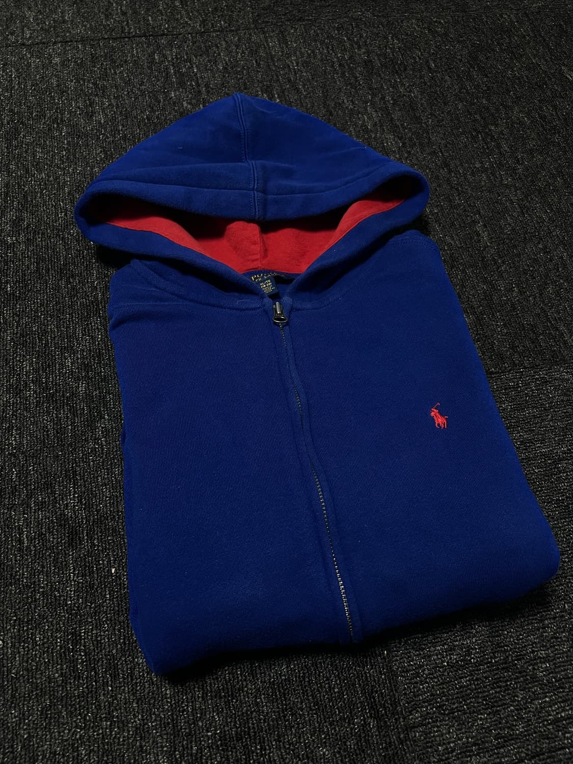 폴로 랄프 로렌 (Polo Ralph Lauren) 풀집업 후드집업 (블 상품이미지3