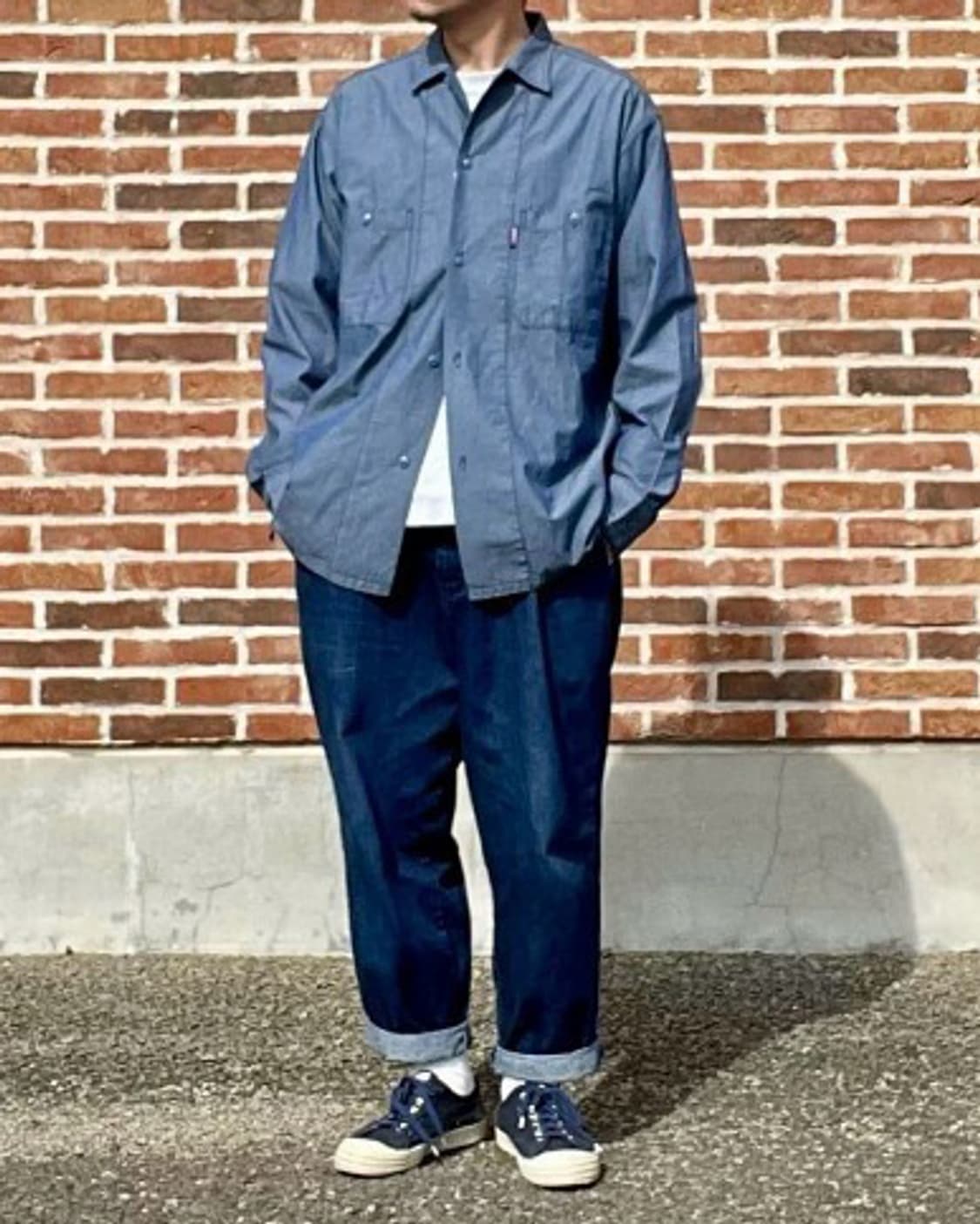 궁호 GUNG HO Work Chambray Shirt 상품이미지4