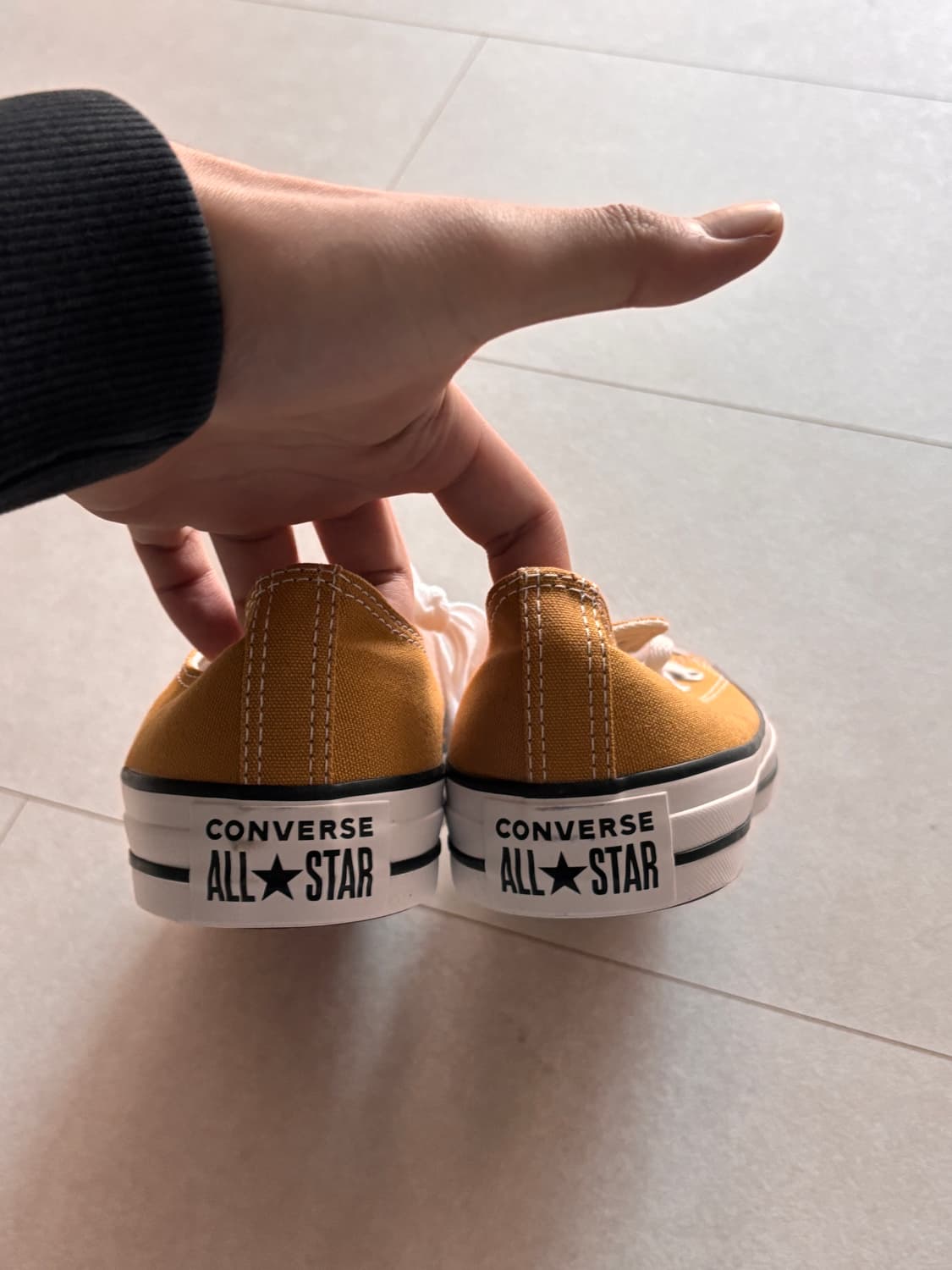 크롬하츠 아들내미도 다시 신는 올스타 로우 - 머스타드 290 상품이미지8