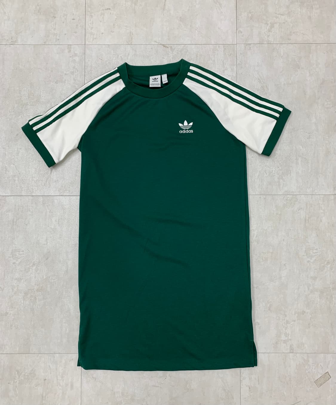 아디다스 트래포일 로고 그린 반팔티#790 상품이미지1