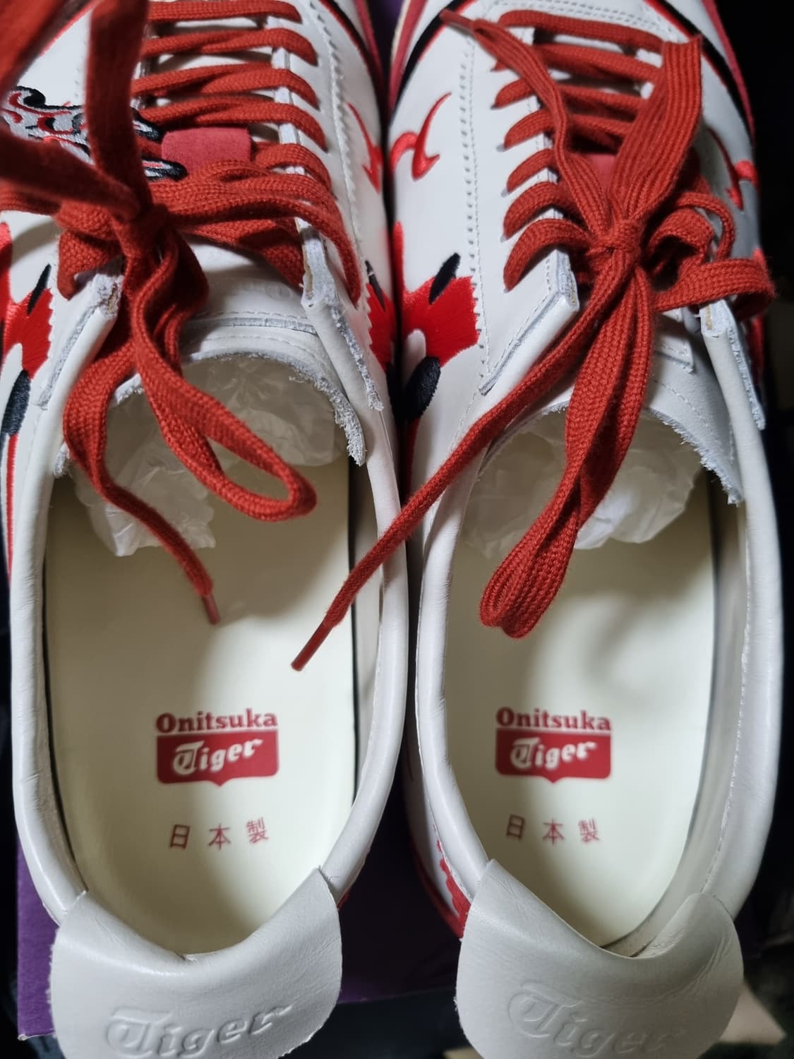 오니츠카 타이거 멕시코66 디럭스 니뽄메이드 가부키 한정판 NM  상품이미지3