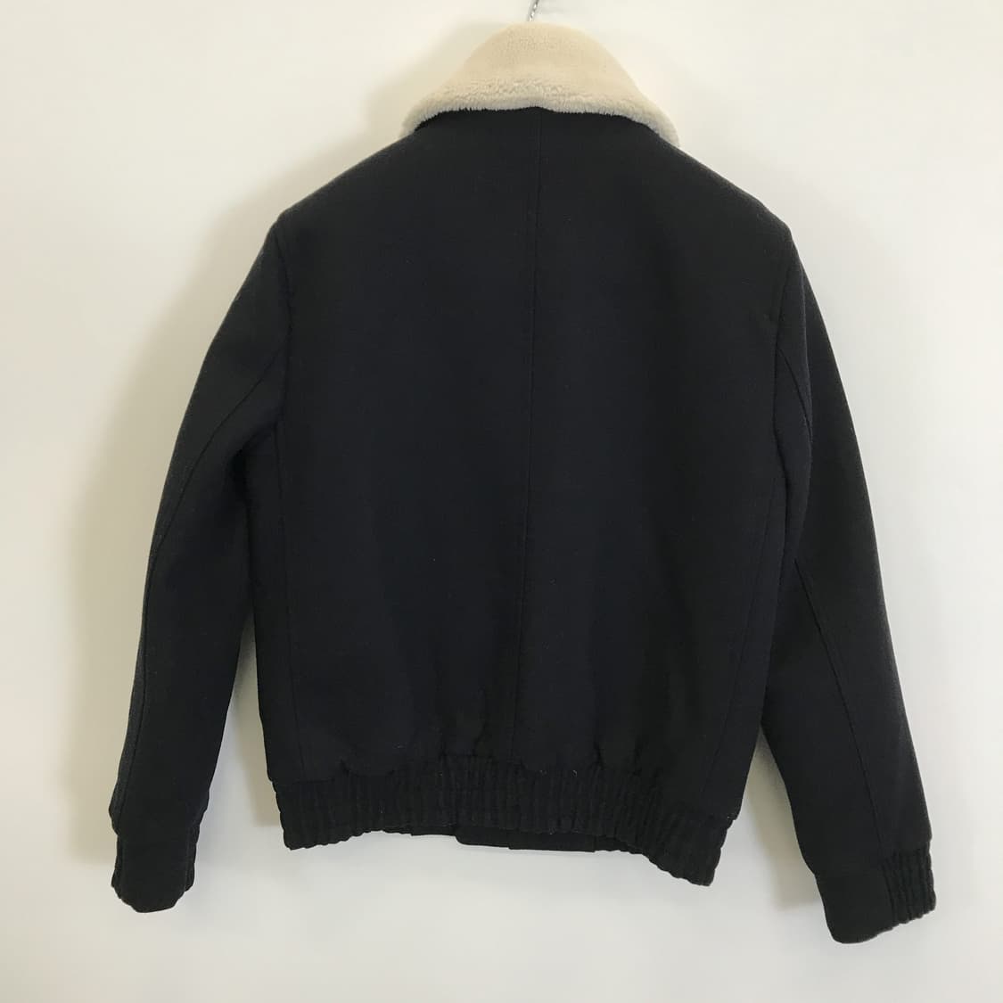 REISS 리스 시어링 울 블루종점퍼 [S] 상품이미지4