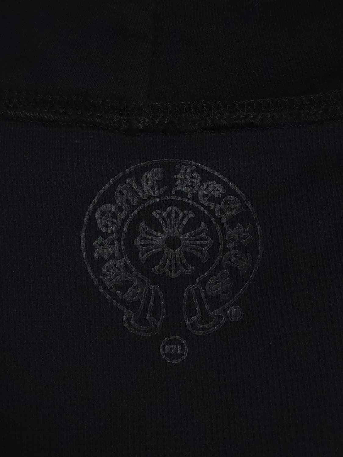 [XXL] 크롬하츠 홀스슈 플로랄 헤비웨이트 후드집업 블랙 상품이미지7