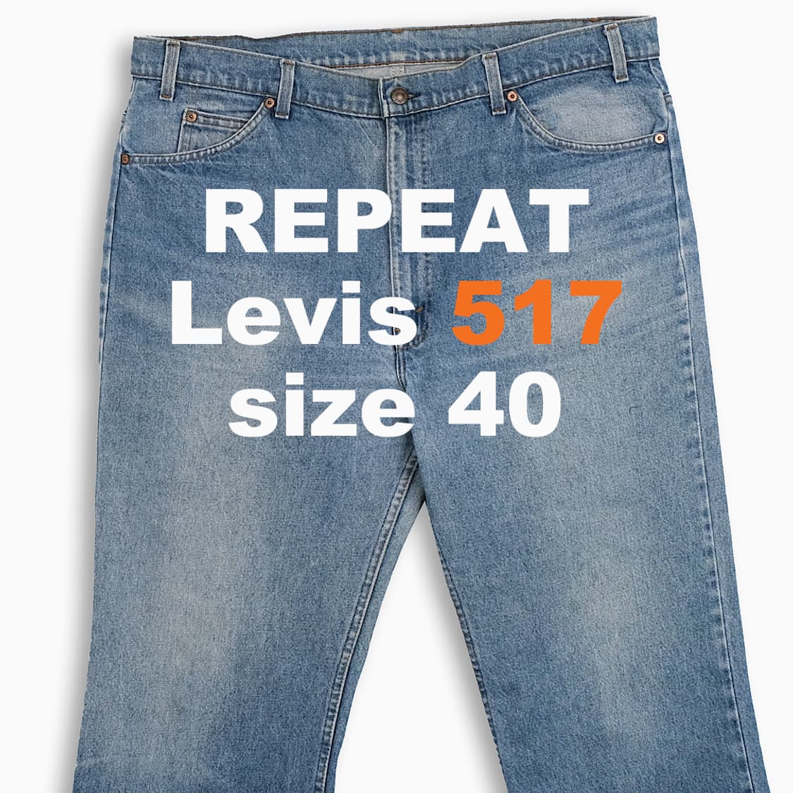 리바이스 517 오렌지탭 중청 90s USA 40인치 OR5174226 상품이미지1
