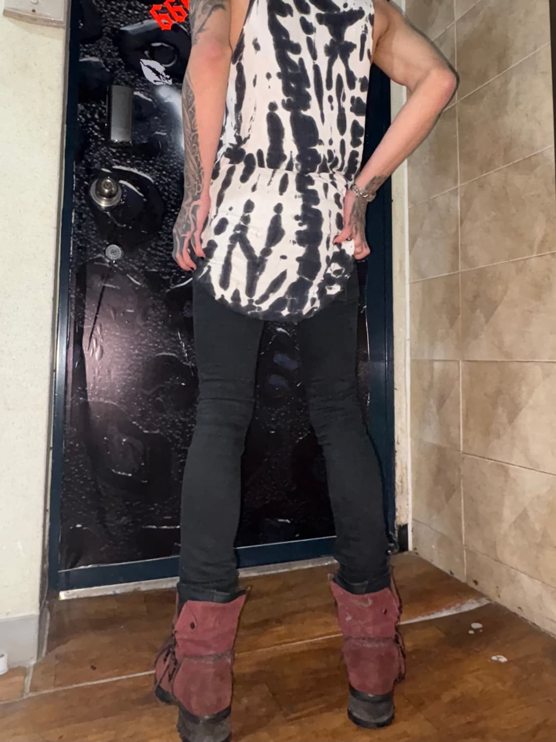 LGB Noir Quad Button Jeans 상품이미지8