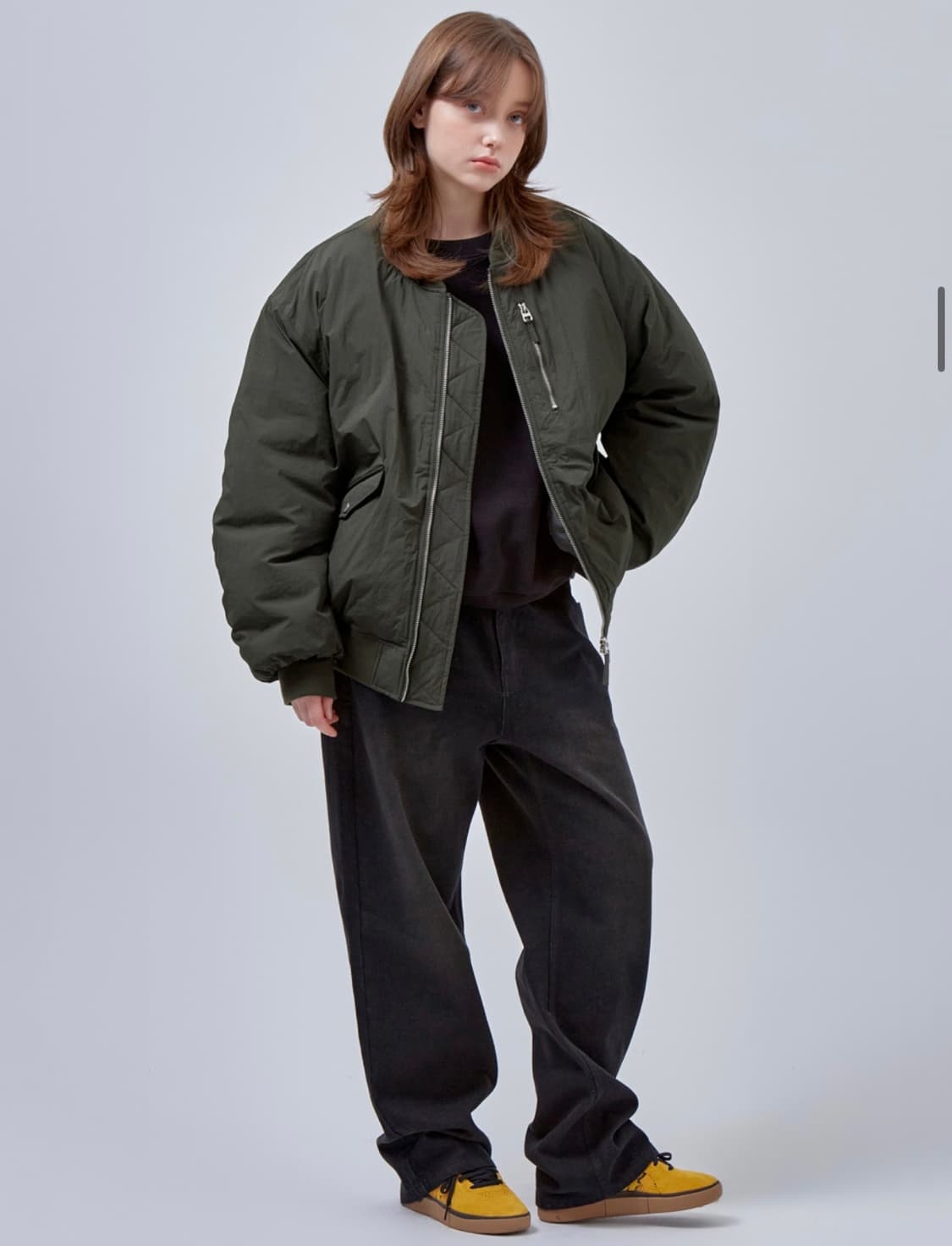 어반디타입 유틸리티 MA1 자켓 카키 상품이미지2