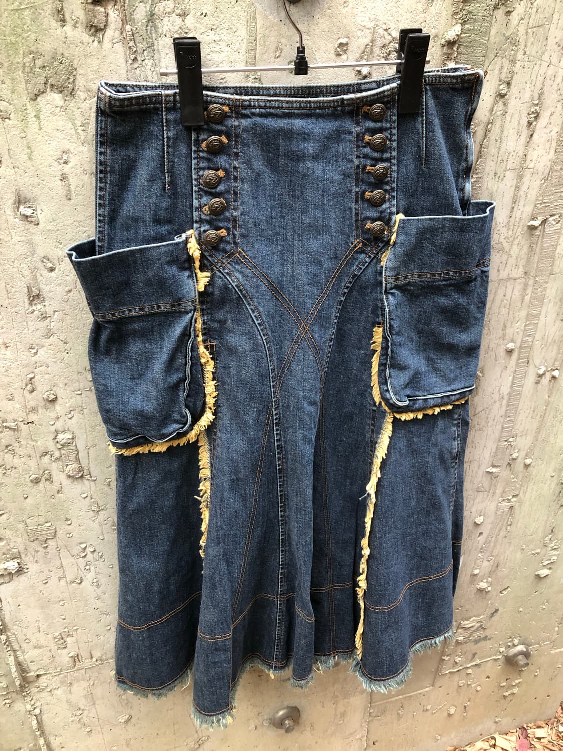 pride denim skirt 상품이미지7
