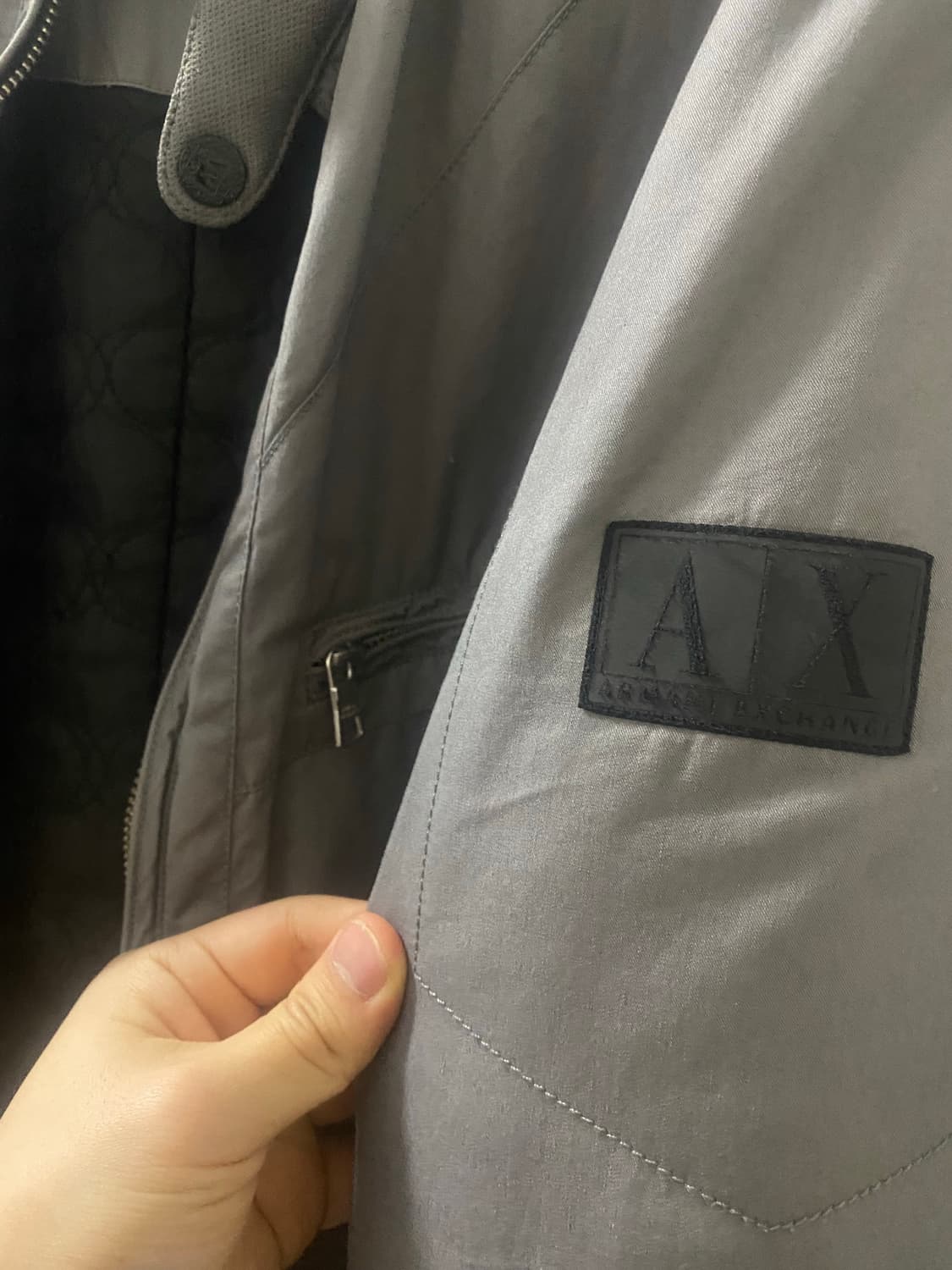 아르마니 익스체인지 바이커 자켓 상품이미지3