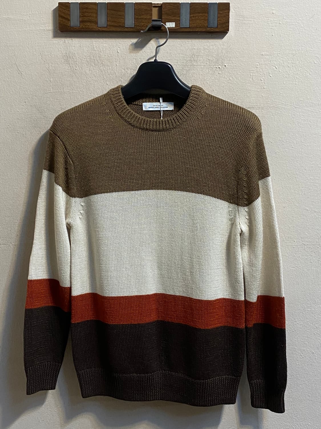 유나이티드 애로우즈 컬러 블록 니트 상품이미지1