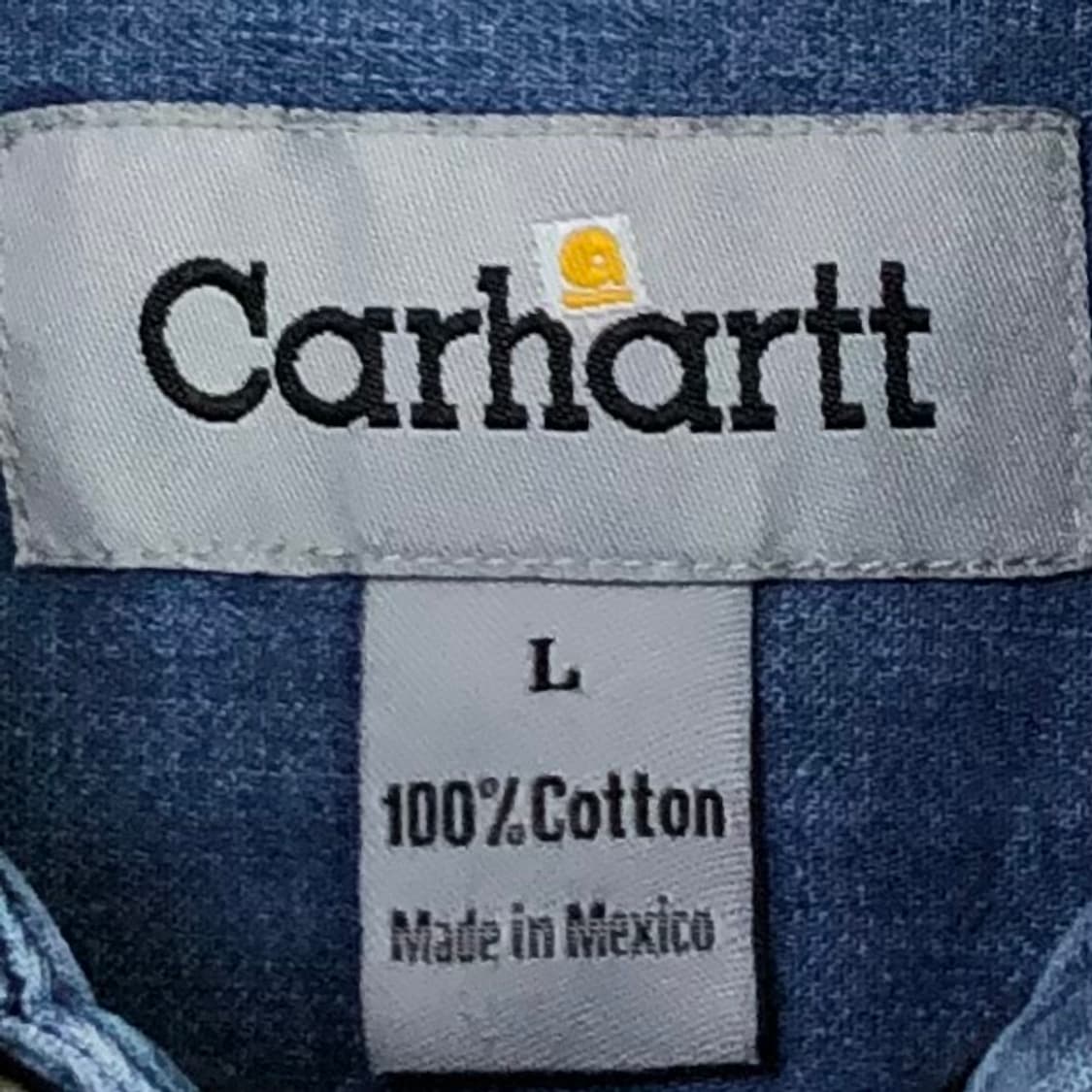 L 칼하트 데님  셔츠 상품이미지3