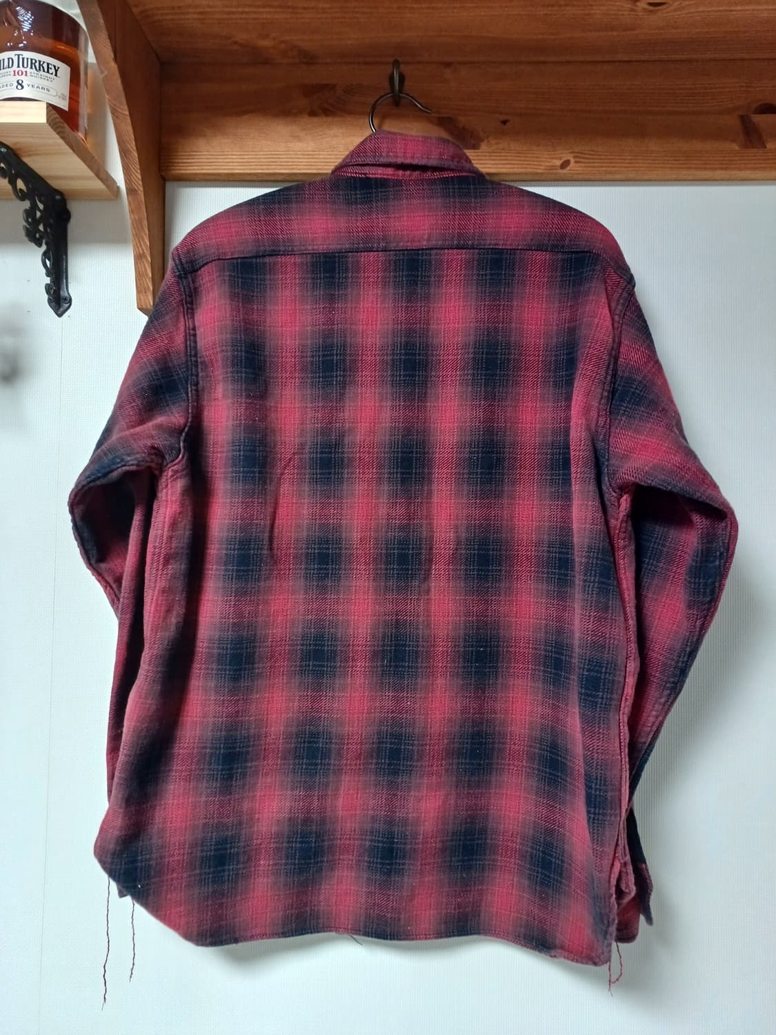 슈가케인 옴브레 체크셔츠 L 상품이미지3