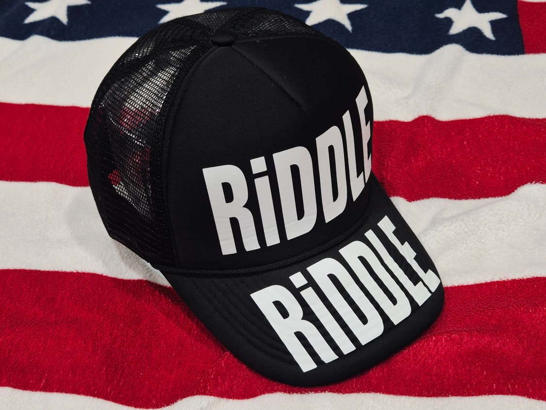 RIDDLE 리들 안토니 매쉬캡 트러커햇 모자 상품이미지1