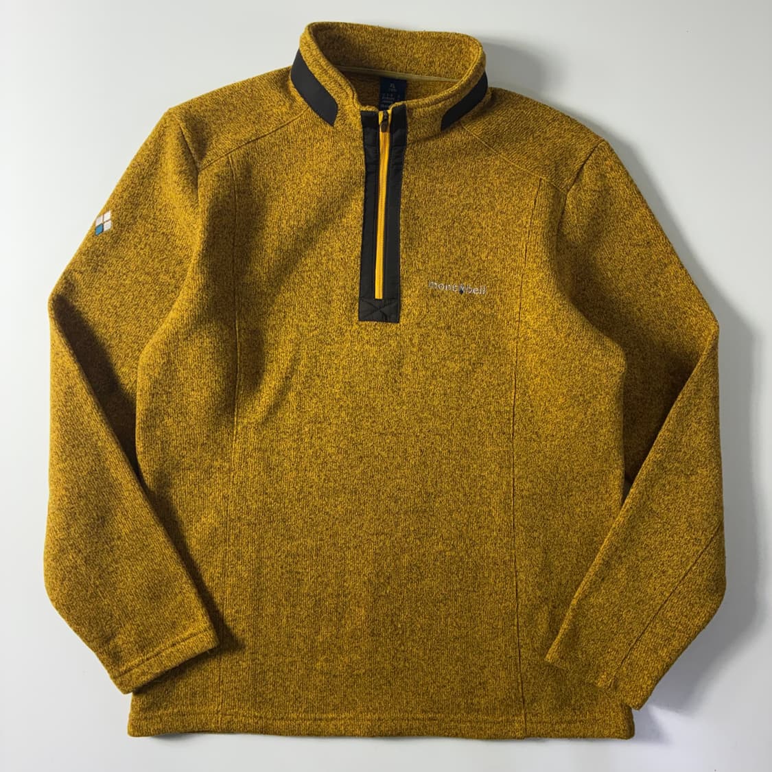 Mont-Bell 몽벨 머스타드 커버드 하프집업 자켓 상품이미지1