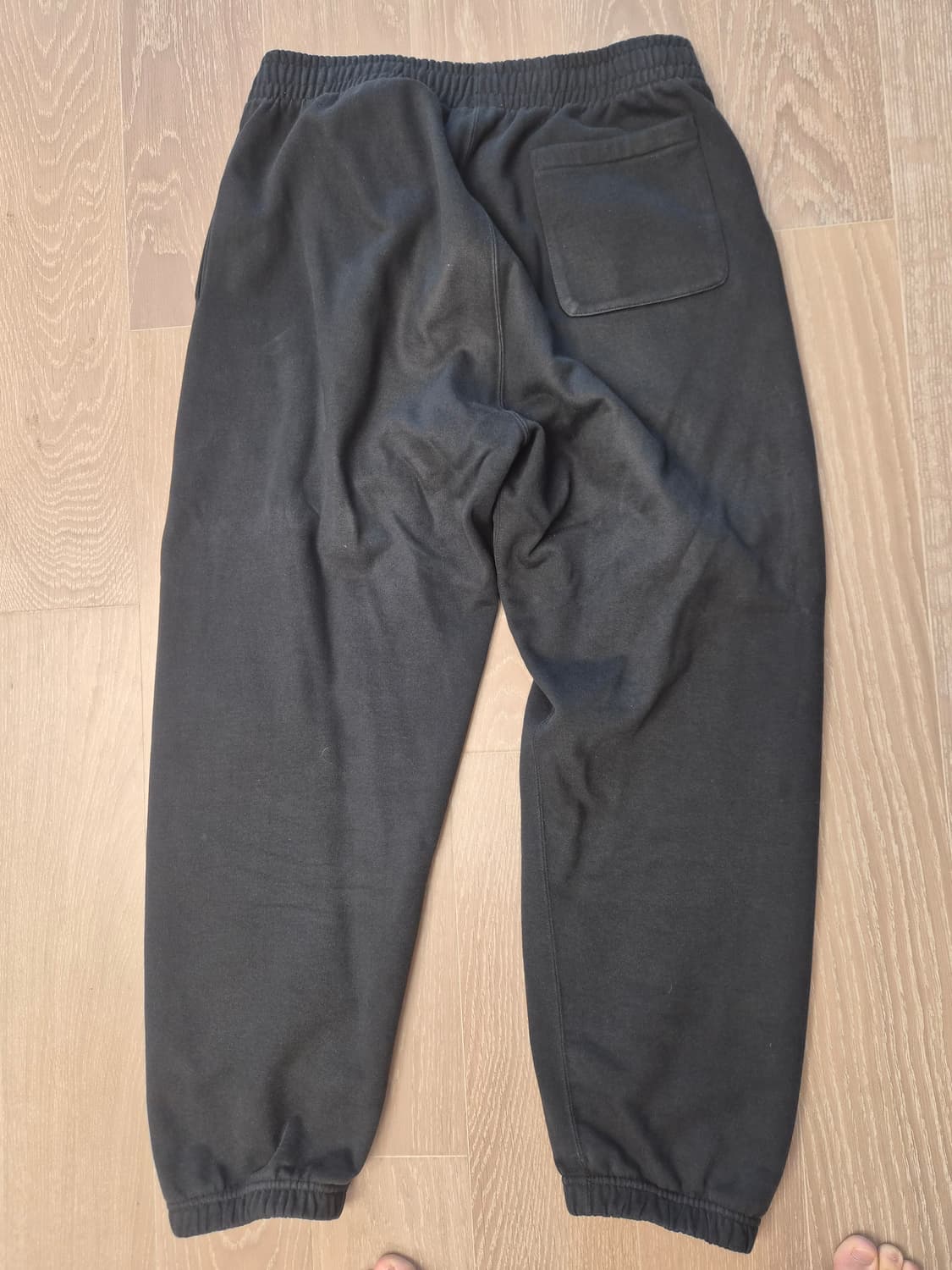 슈프림 사틴 아플리케 스웻팬츠 블랙 M 상품이미지4