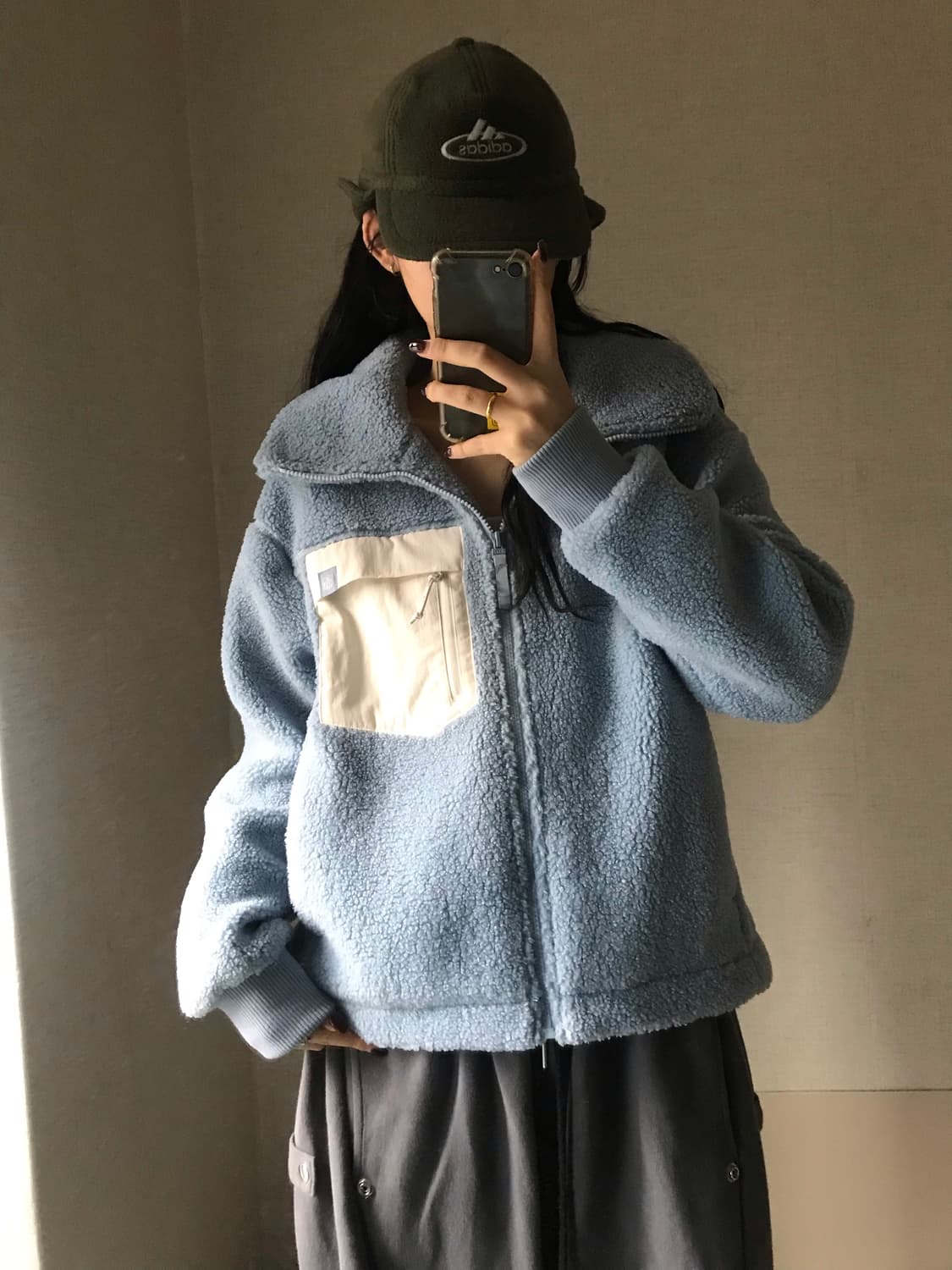 NFL 연하늘 후리스 상품이미지3