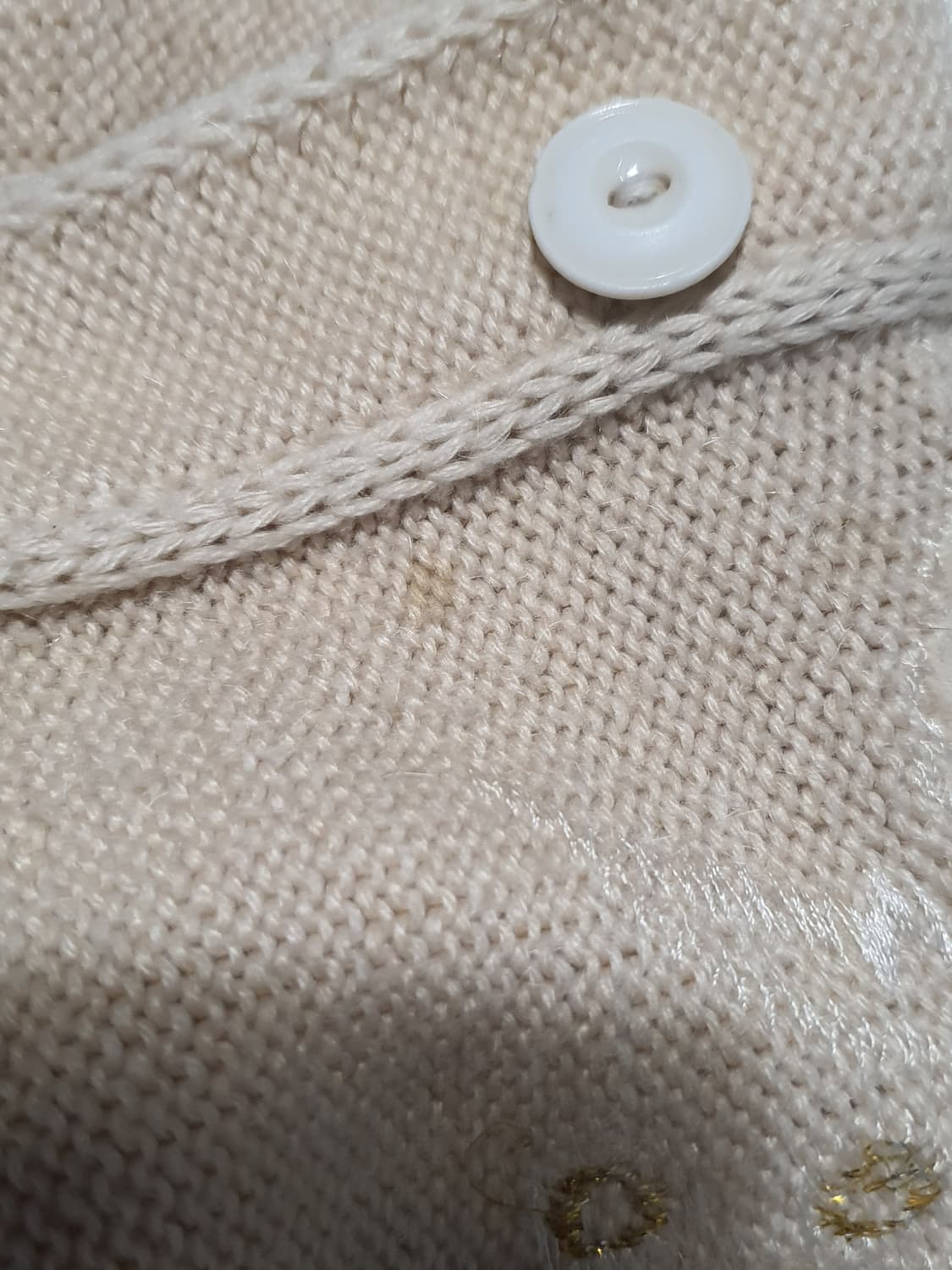 [빈티지] 플라워 자수 니트 가디건 상품이미지4