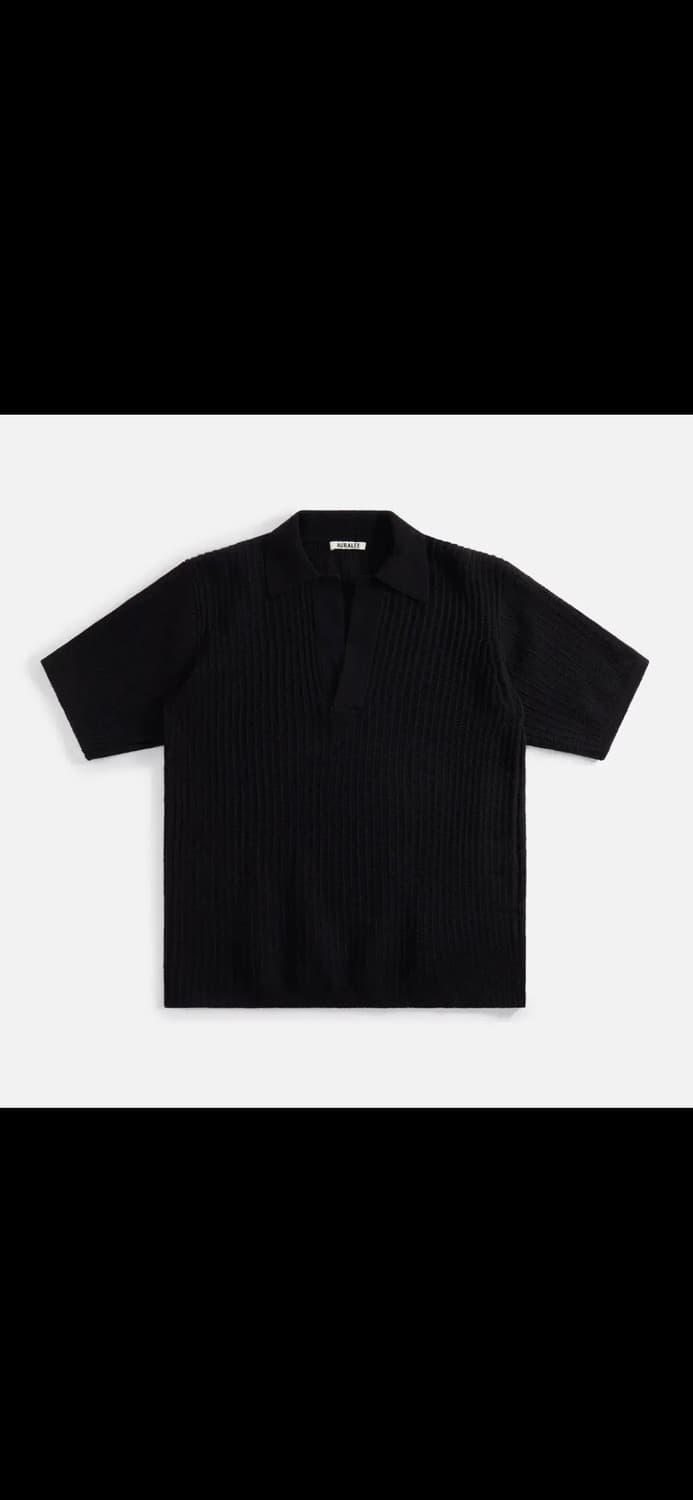 (4)Auralee BRUSHED COTTON WOOL RIB KNIT 상품이미지2