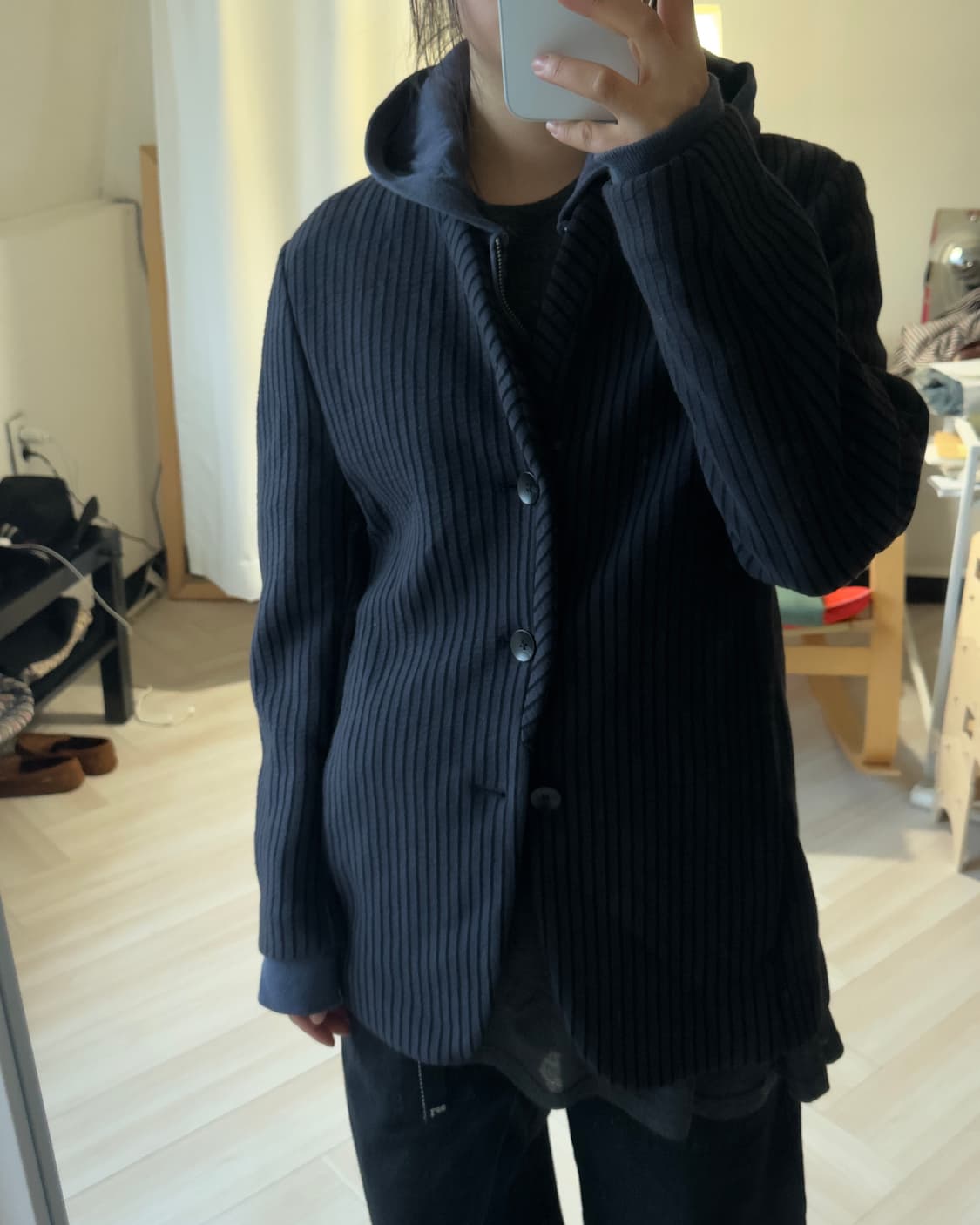 [Armani Collezioni] stripe jacket 상품이미지7