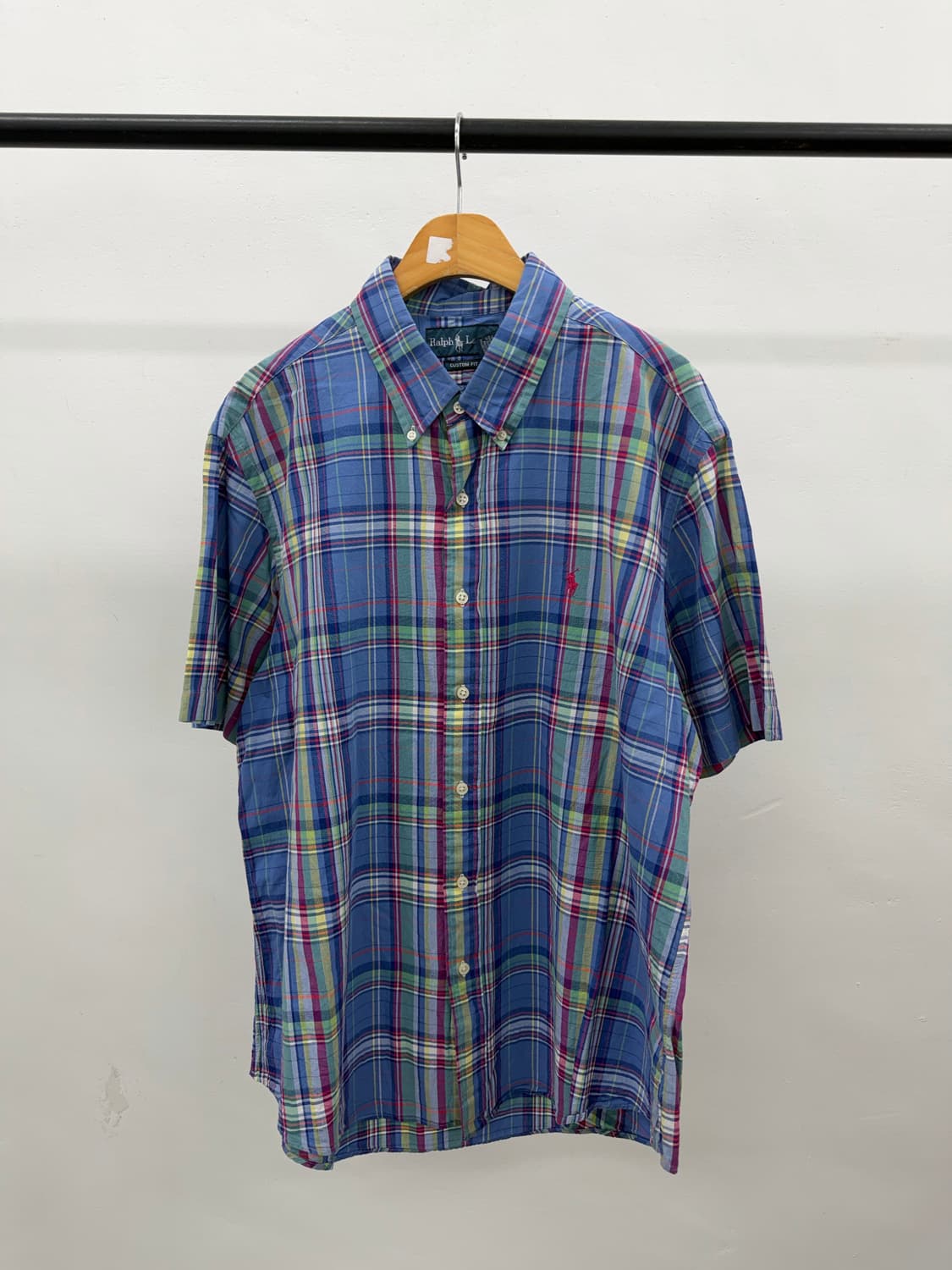 Ralph Lauren 체크 반팔 셔츠 상품이미지1