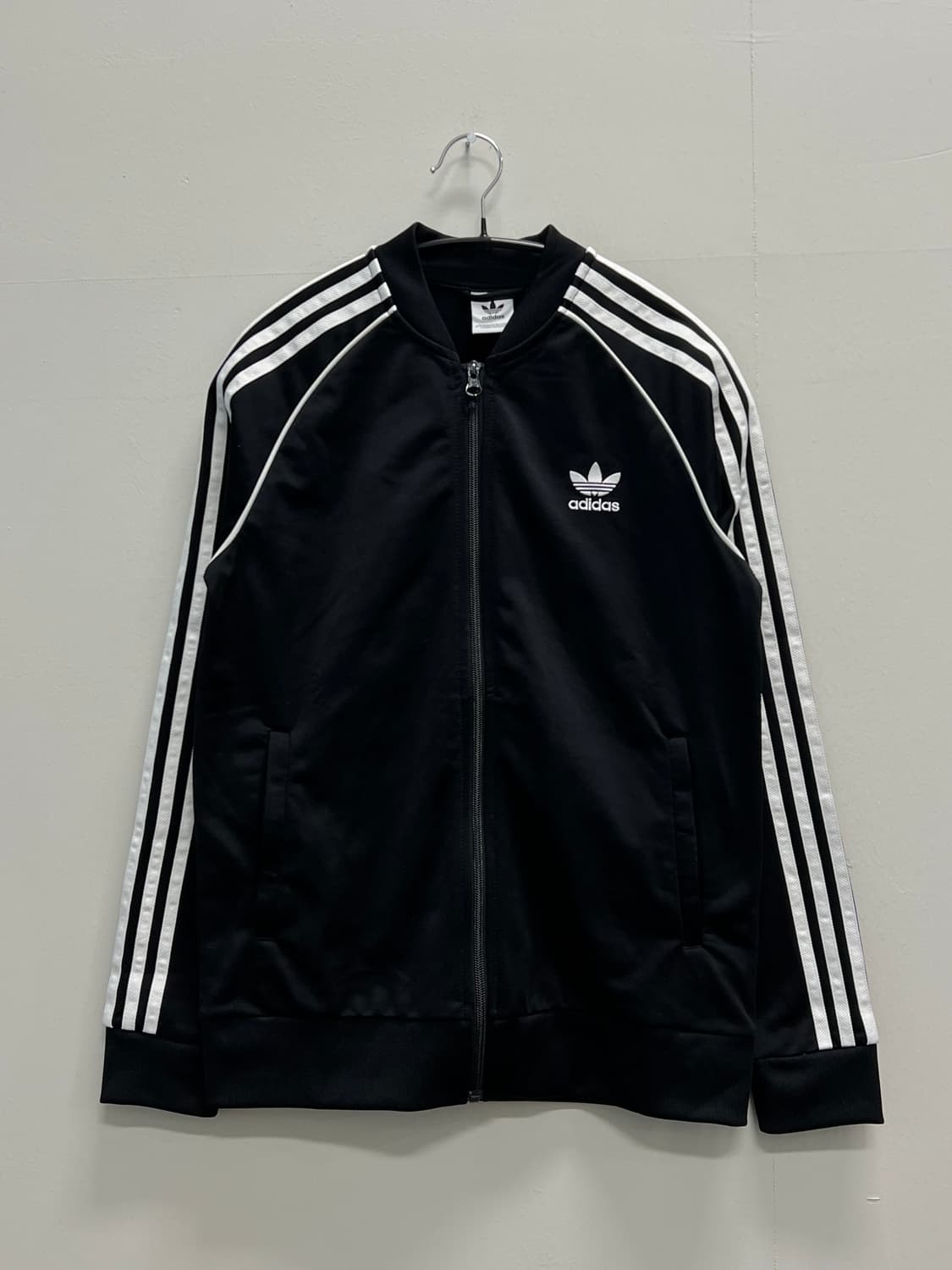 아디다스 키즈/우먼스 슈퍼스타 트랙탑 져지 블랙 상품이미지2