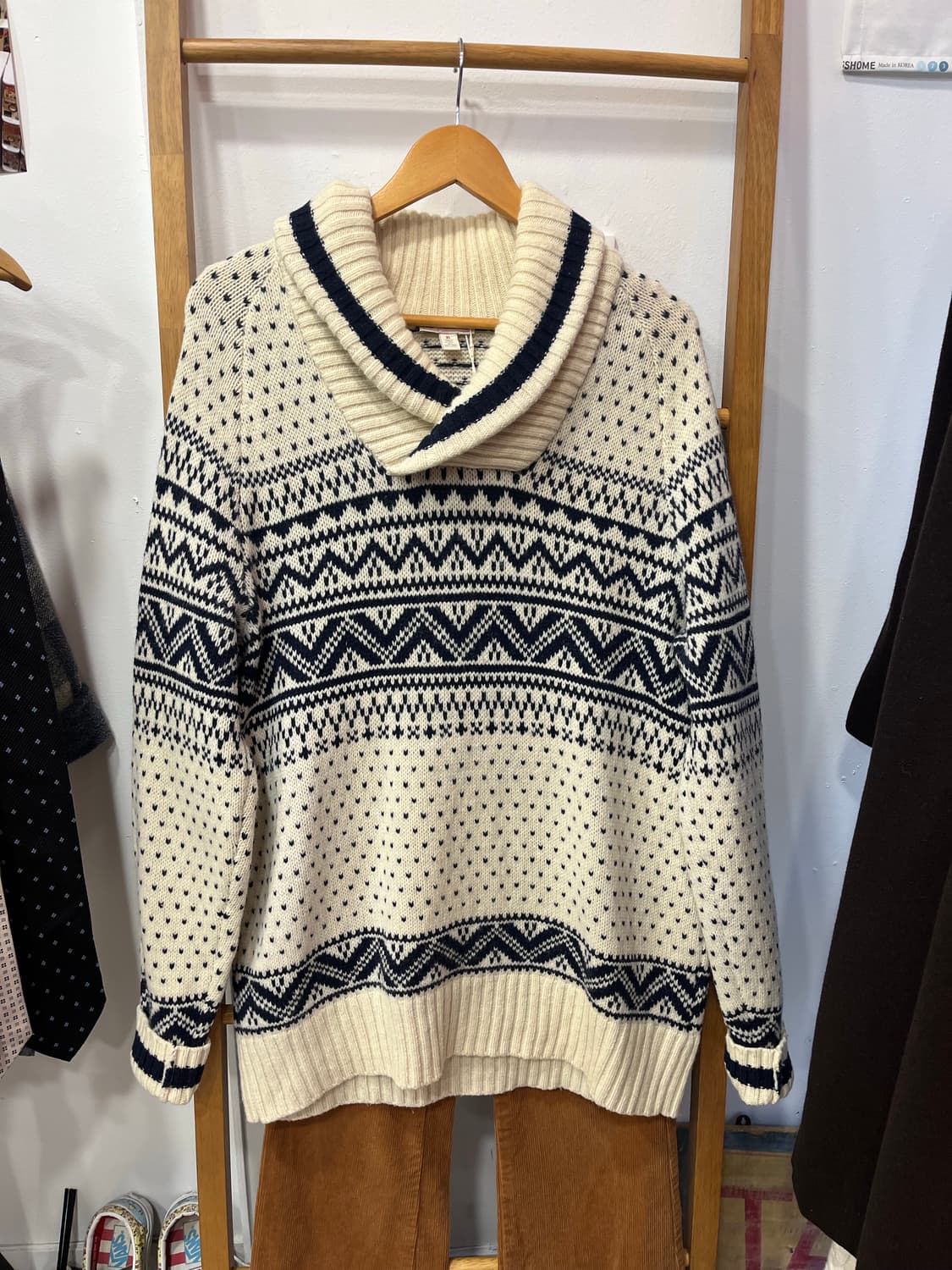 갭 노르딕 숄카라 울니트 상품이미지1