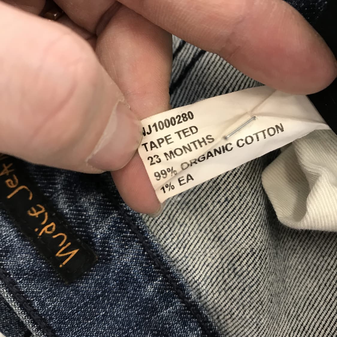 누디진 테입테드 23month 청바지 [31x30] 상품이미지6