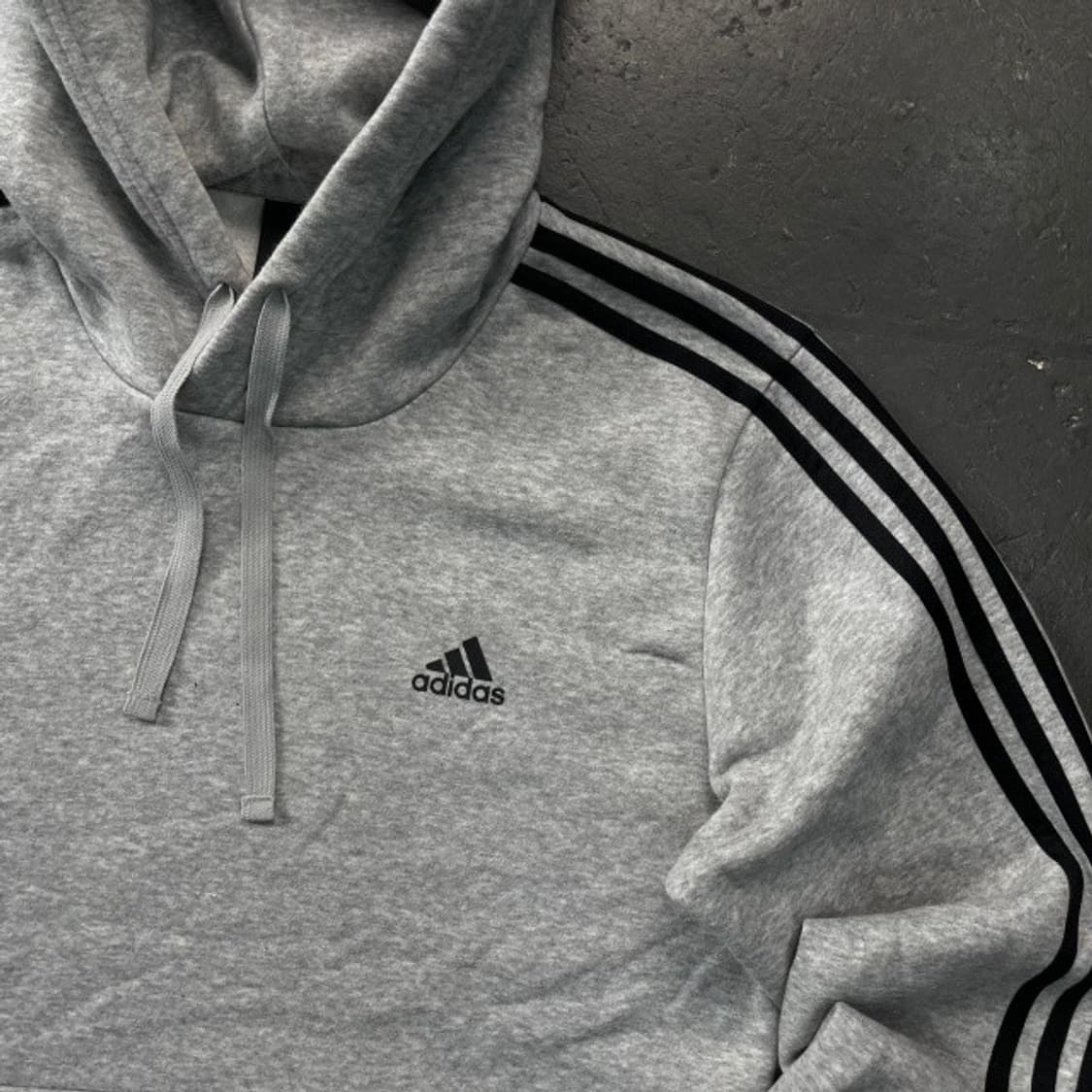 아디다스 삼선 그레이 후드티105 상품이미지2