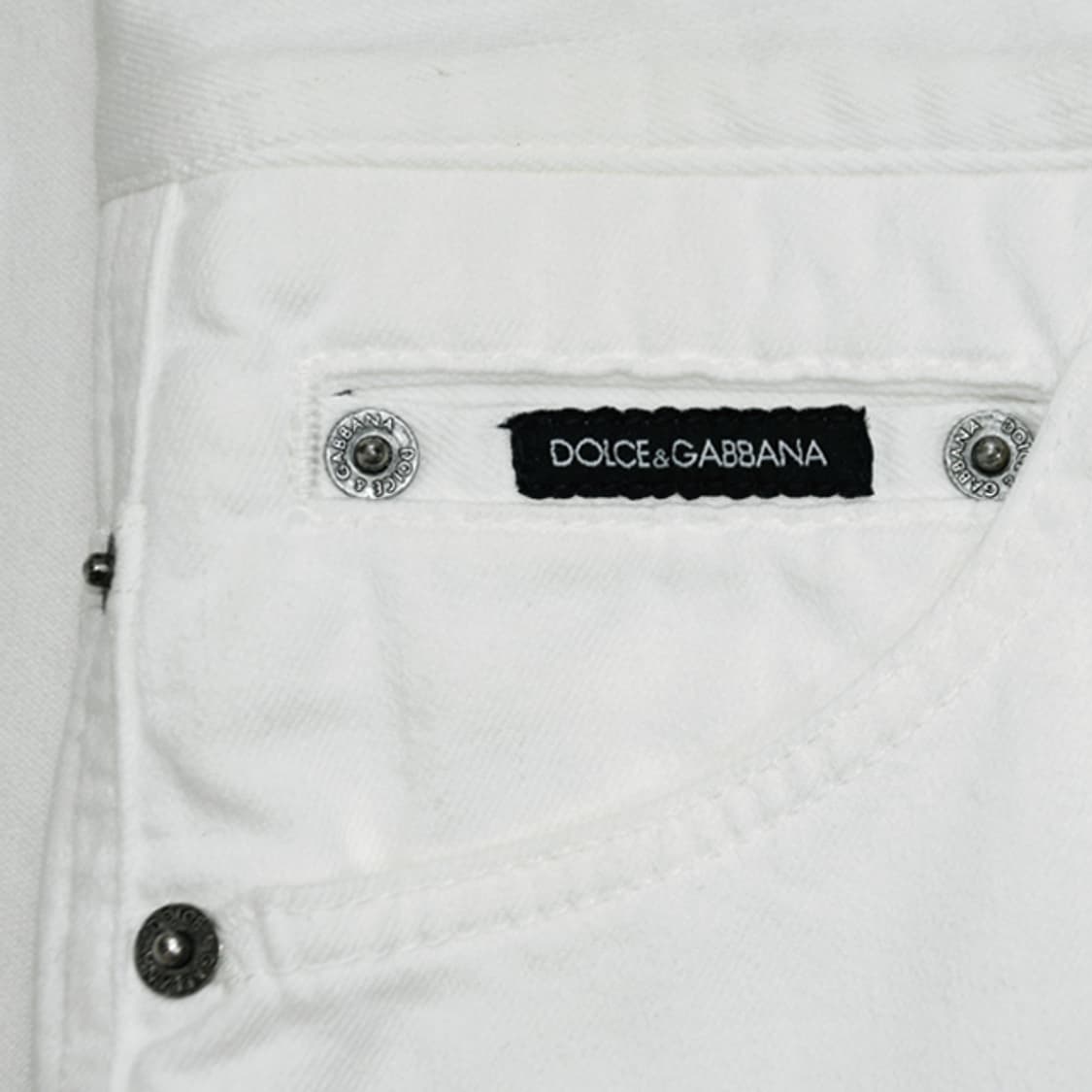 Dolce Gabbana italia 화이트데님스커트 상품이미지5