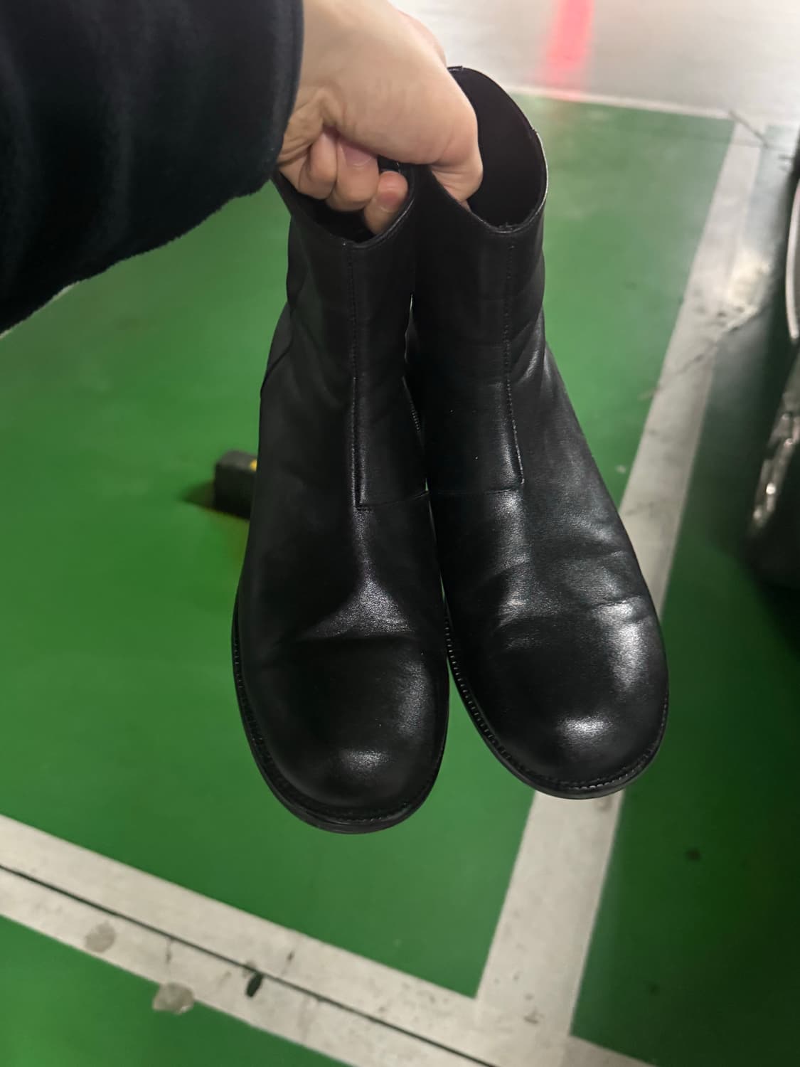 야세 스파이럴 카우하이드 부츠 상품이미지2
