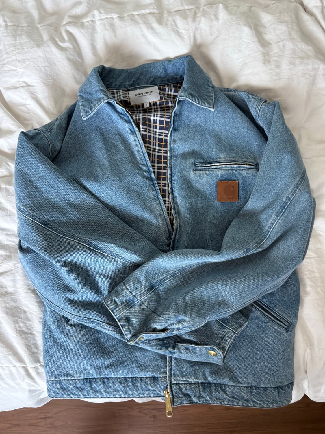 칼하트 청자켓 상품이미지1