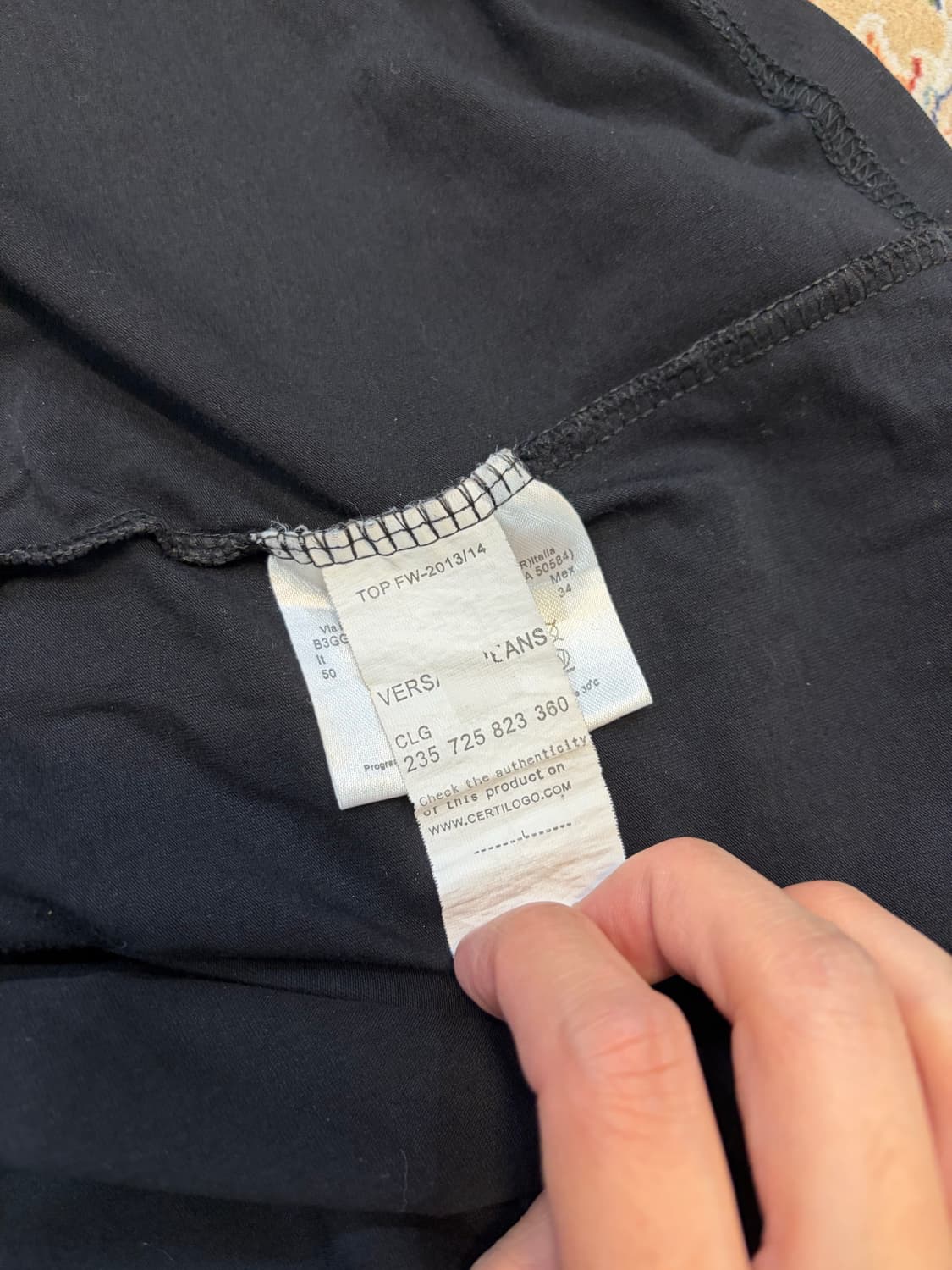 베르사체 진스 메두사 그래픽 티셔츠 상품이미지4