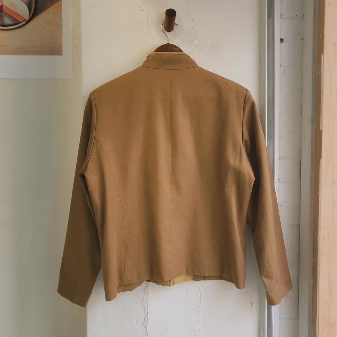 Healthy 실크 혼방 집업 자켓 상품이미지6