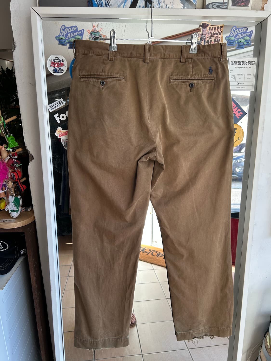 90‘s PRL chino pants 35in 상품이미지4