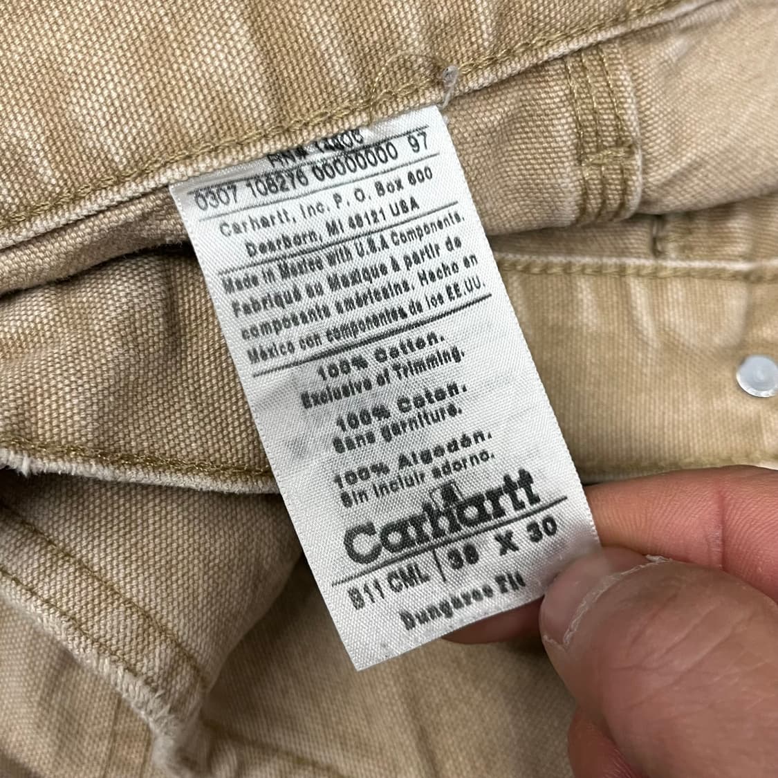 칼하트 B11 CML 카펜터 팬츠 (37“) 상품이미지7
