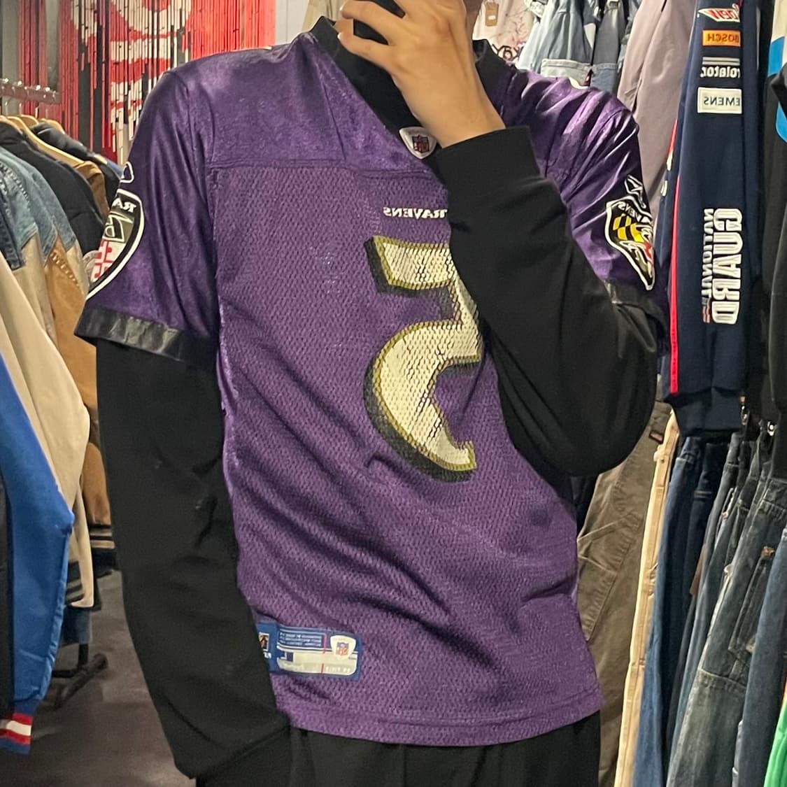 [IM] NFL X Reebok RAVENS No.5 FLACCO 반팔 상품이미지4