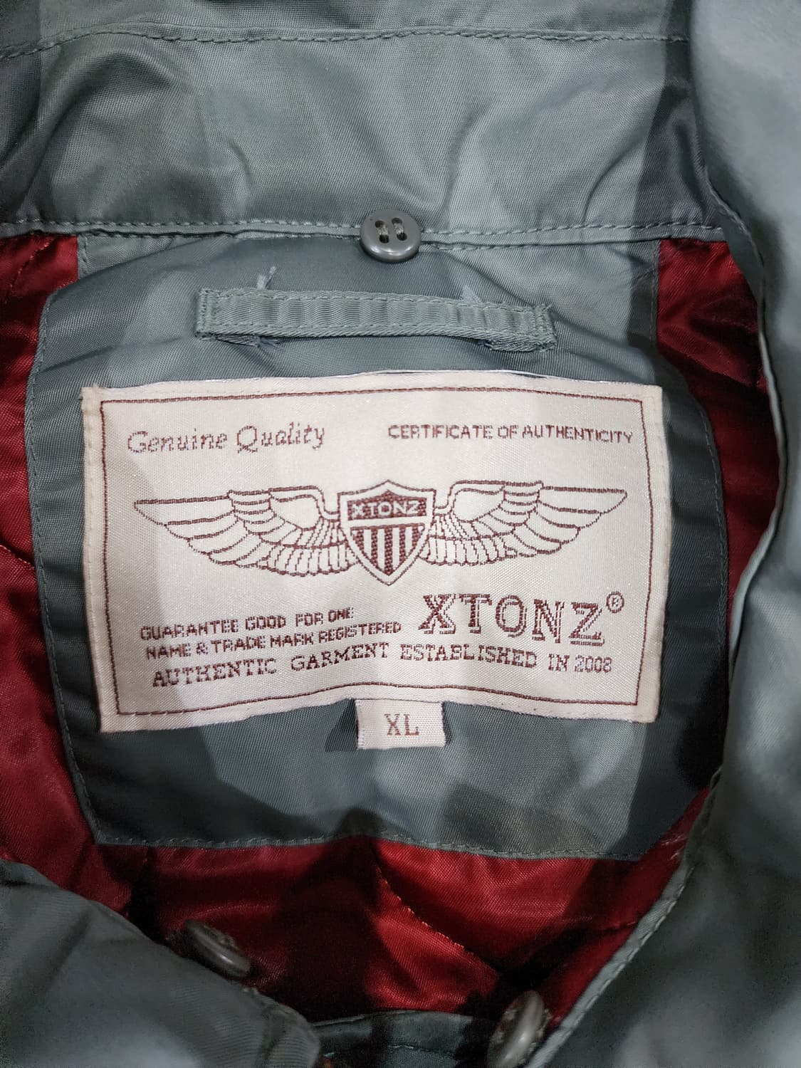 엑스톤즈 US ARMY 파일럿 Ma1 봄버 자켓 XL 상품이미지7
