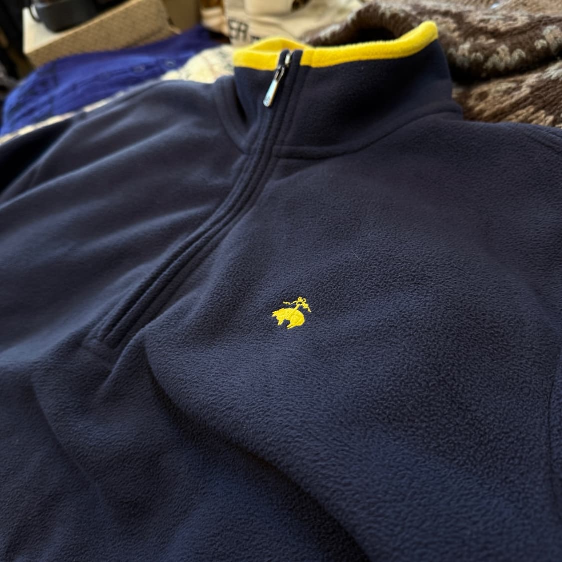 브룩스 브라더스 플리스 아노락 반집업 상품이미지2