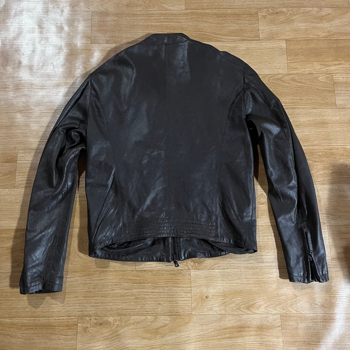 [97] 빠니깔레 블루종 가죽자켓 상품이미지7