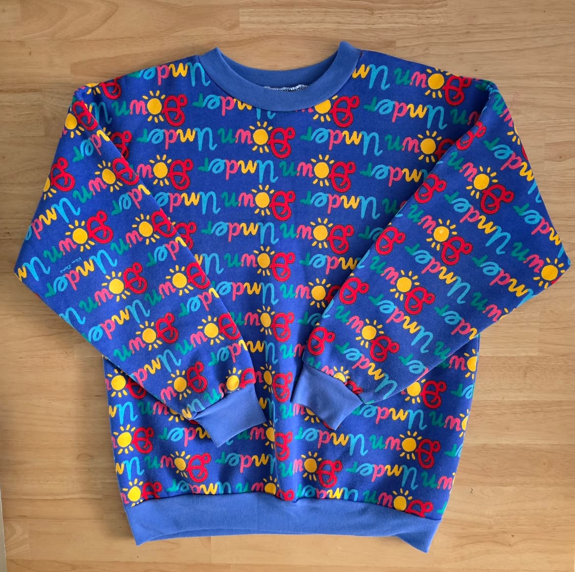 90s Ken Done 아트 프린트 호주산 기모 맨투맨 상품이미지8