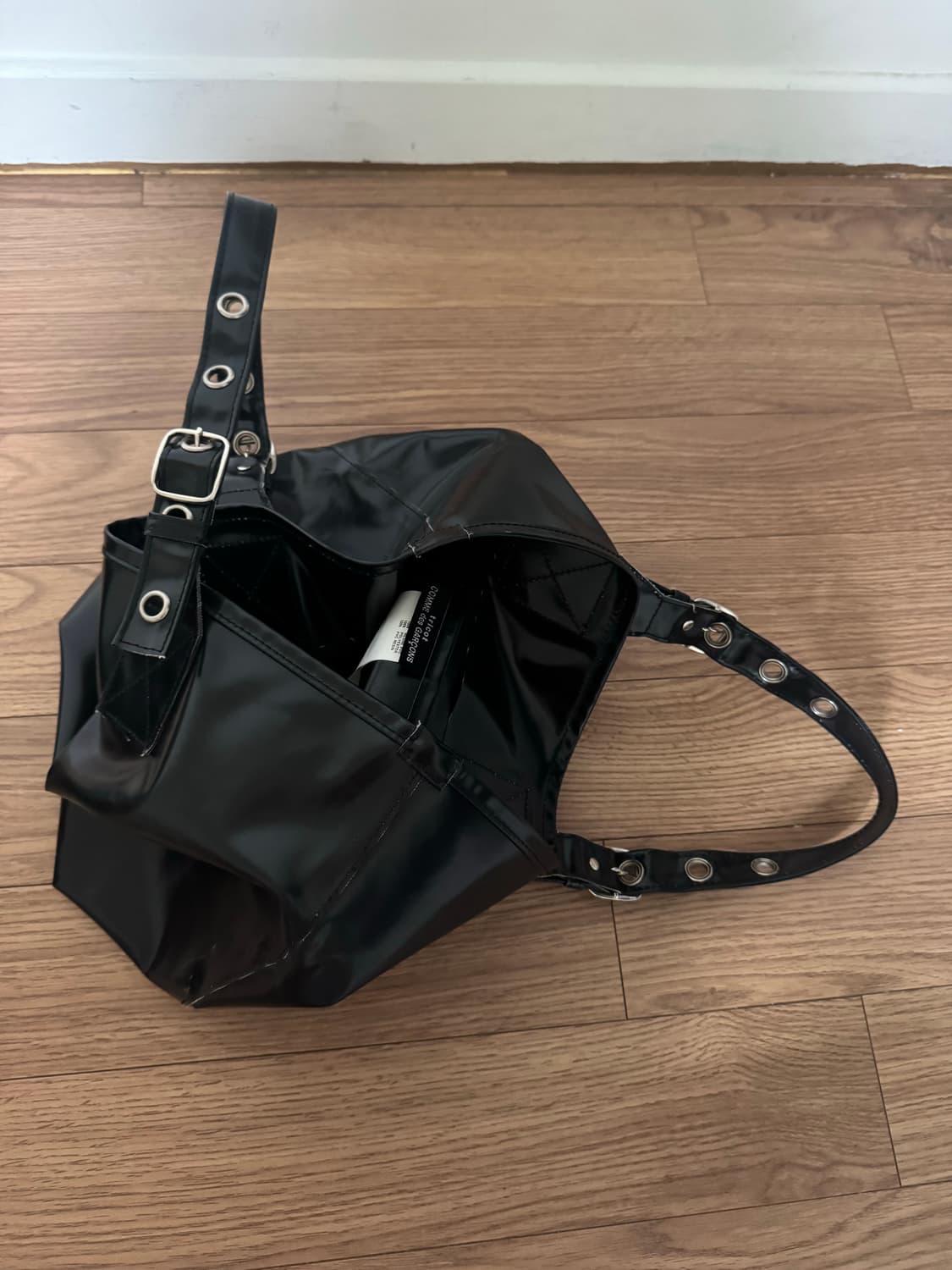 꼼데가르송 트리콧 핸드백 상품이미지3